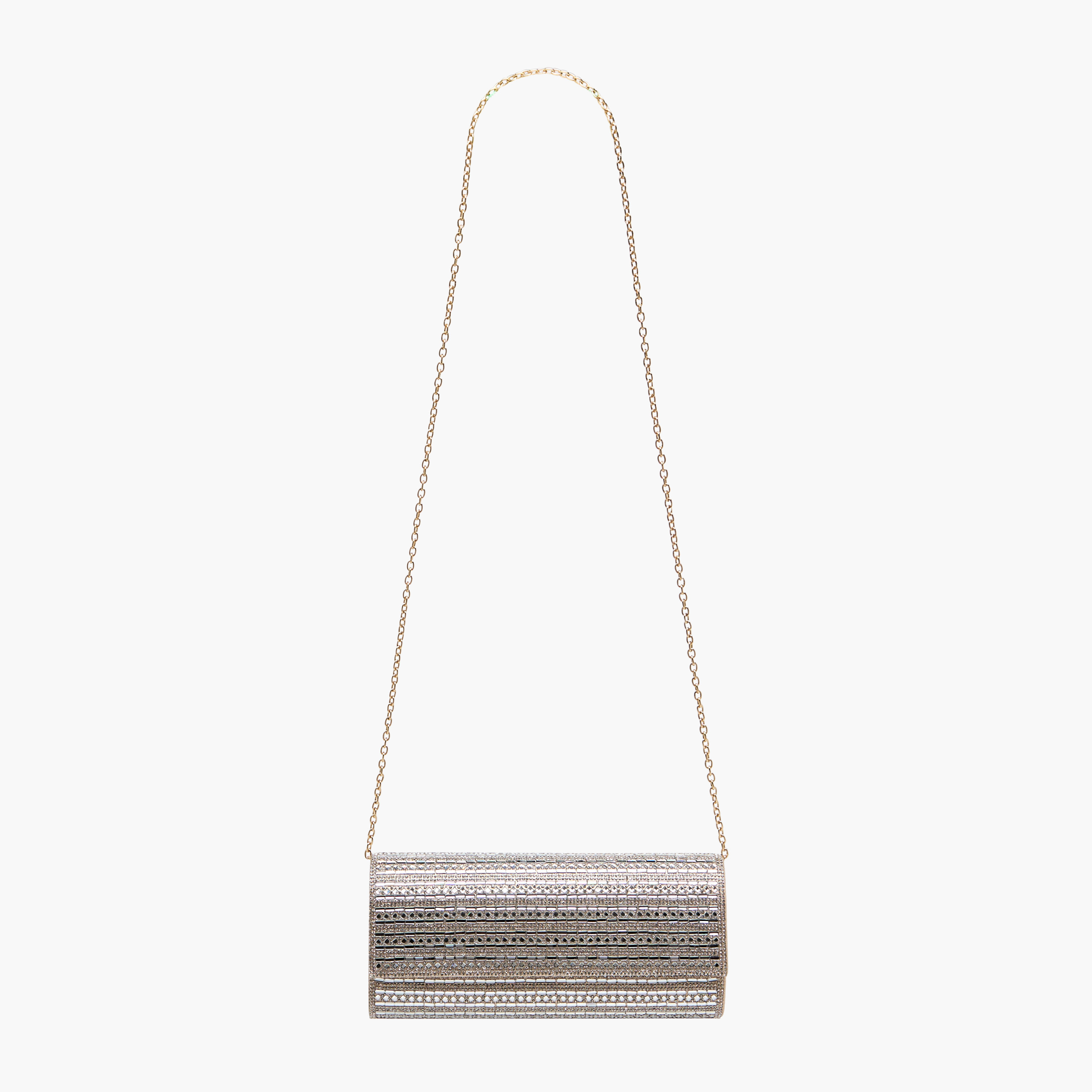 Sasha Embellished Clutch with Detachable Chain Strap-women-bagsandwallets-handbags-image-3