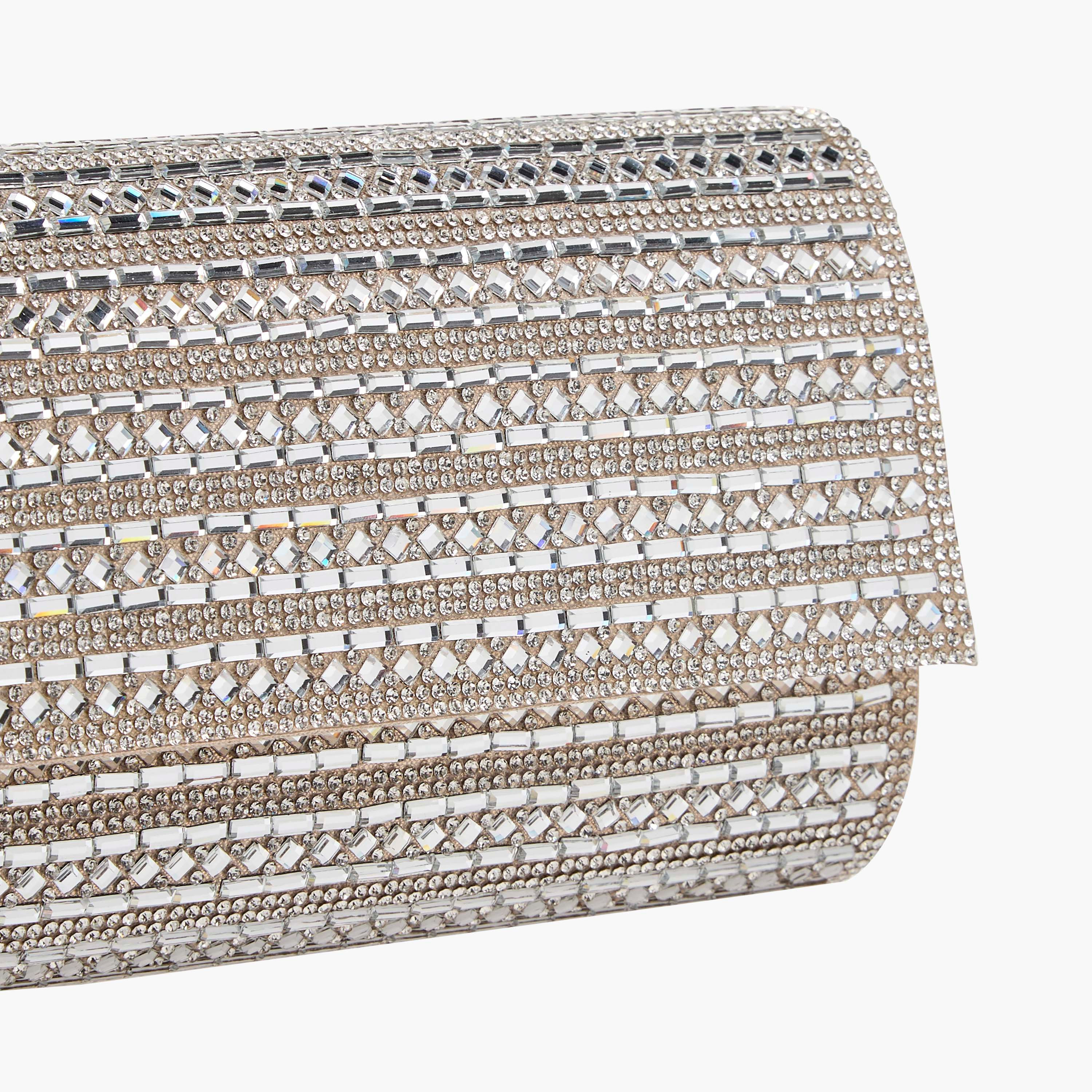 Sasha Embellished Clutch with Detachable Chain Strap-women-bagsandwallets-handbags-image-5