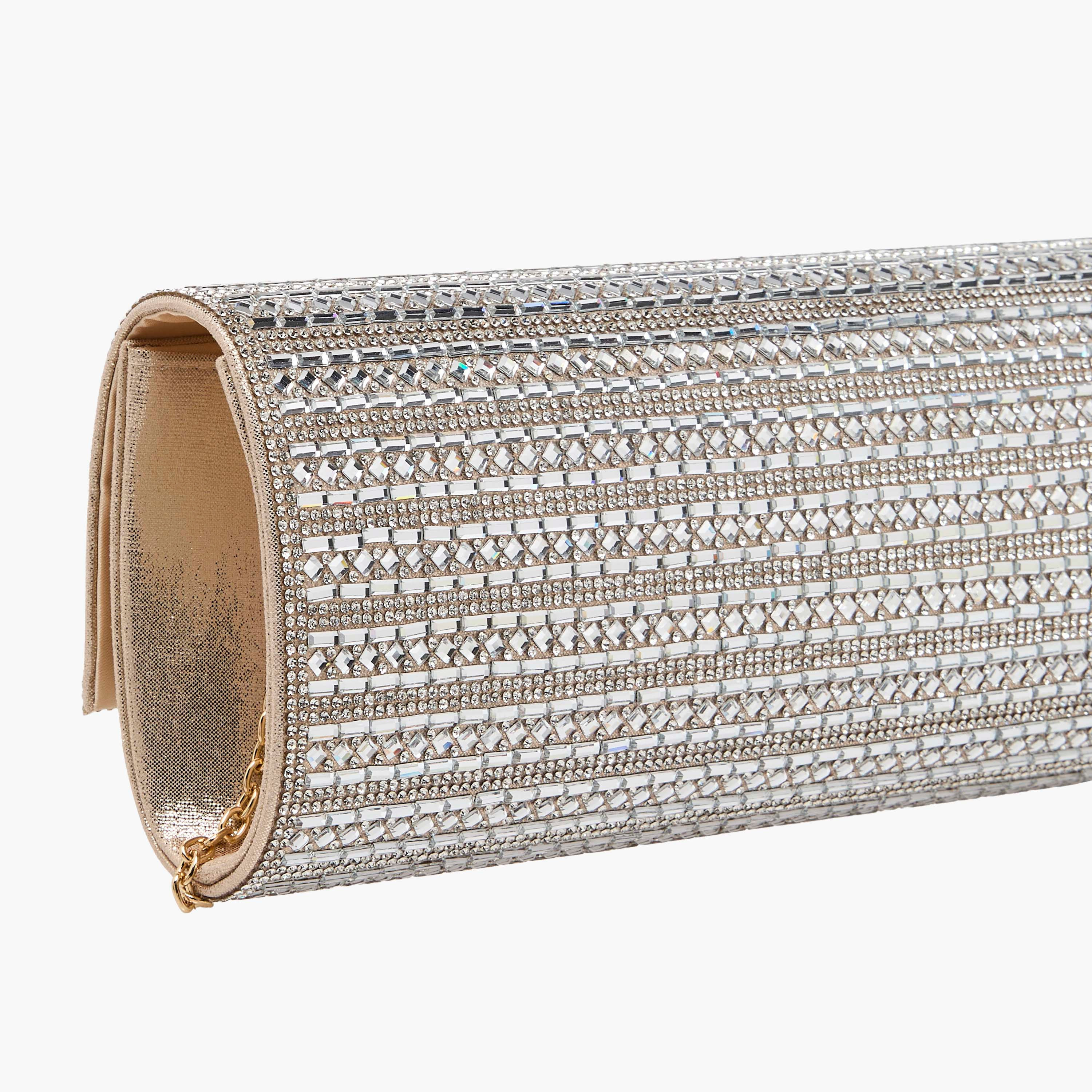 Sasha Embellished Clutch with Detachable Chain Strap-women-bagsandwallets-handbags-image-6
