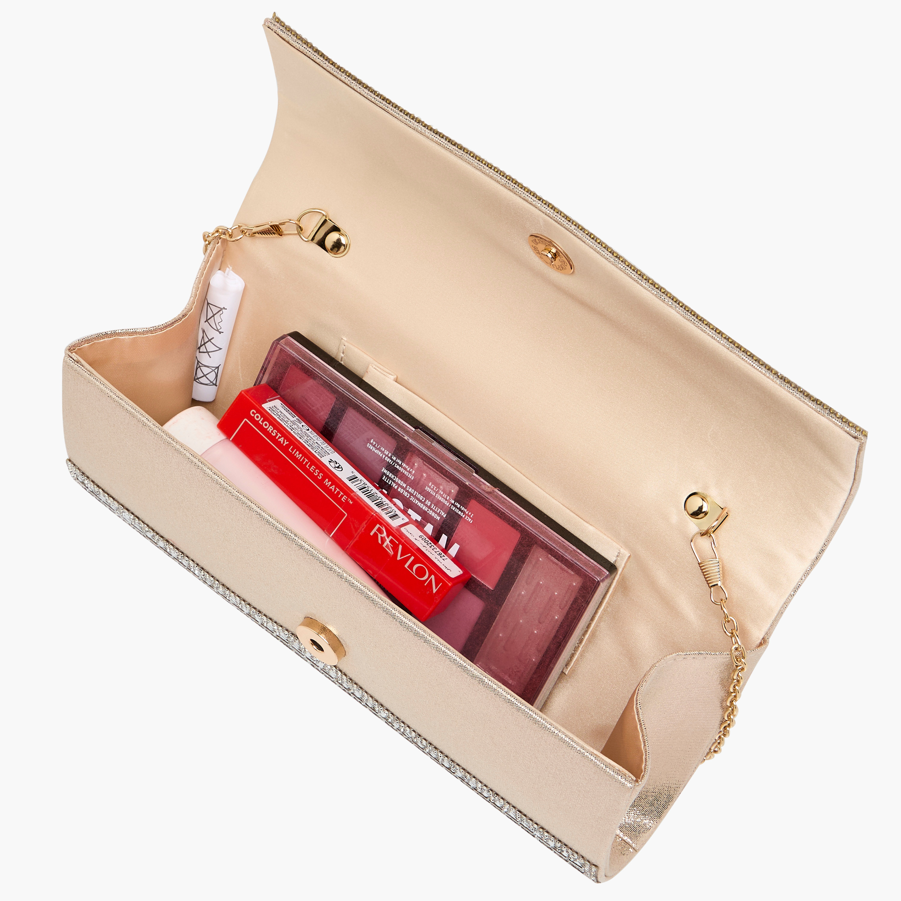 Sasha Embellished Clutch with Detachable Chain Strap-women-bagsandwallets-handbags-image-9