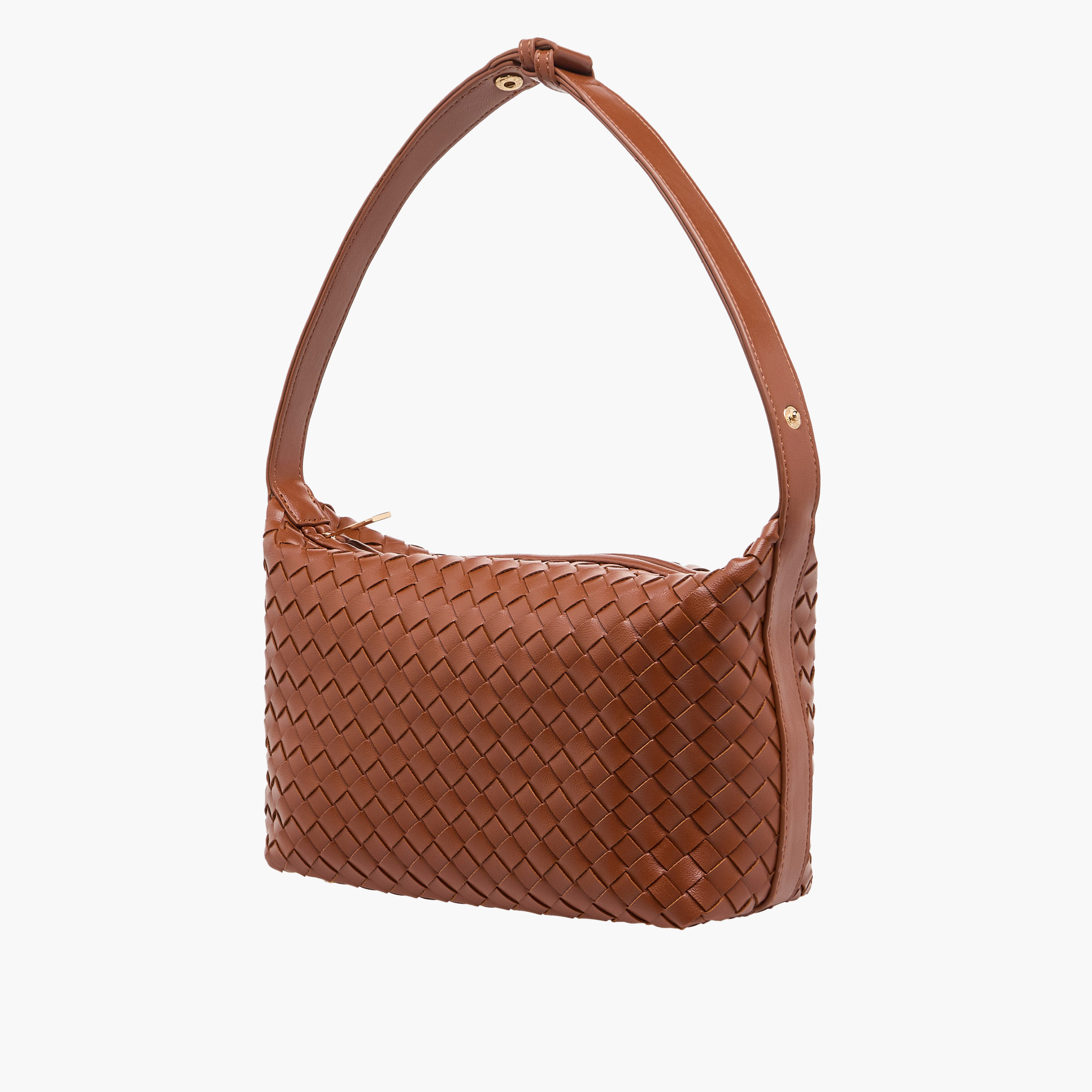 شنطة كتف بارزة الملمس بمقبض حزام تيا من ساشا-women-bagsandwallets-handbags-image-3