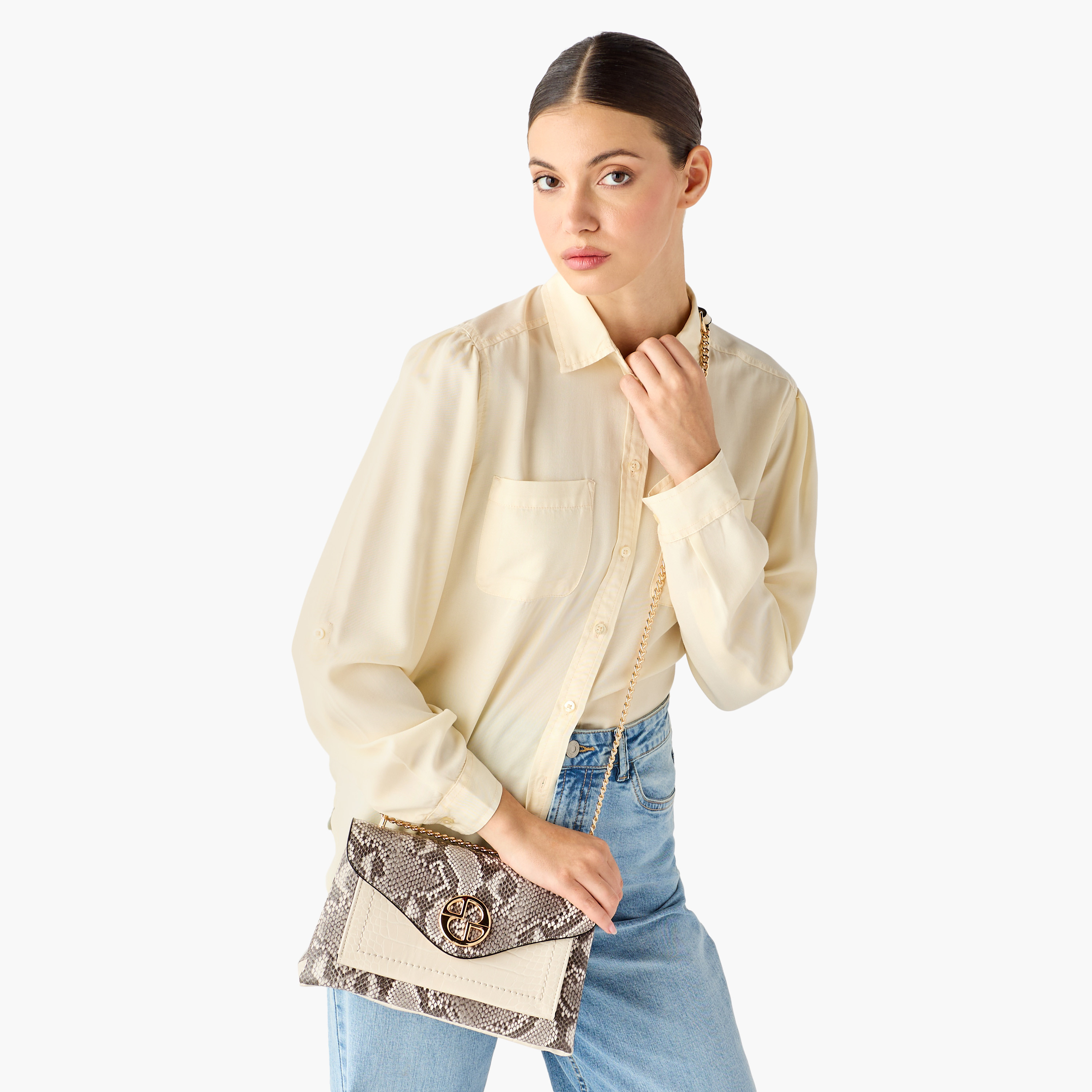 شنطة كروس بودي بحزام سلسلة وطبعات حيوانات تيا من ساشا-women-bagsandwallets-handbags-image-2