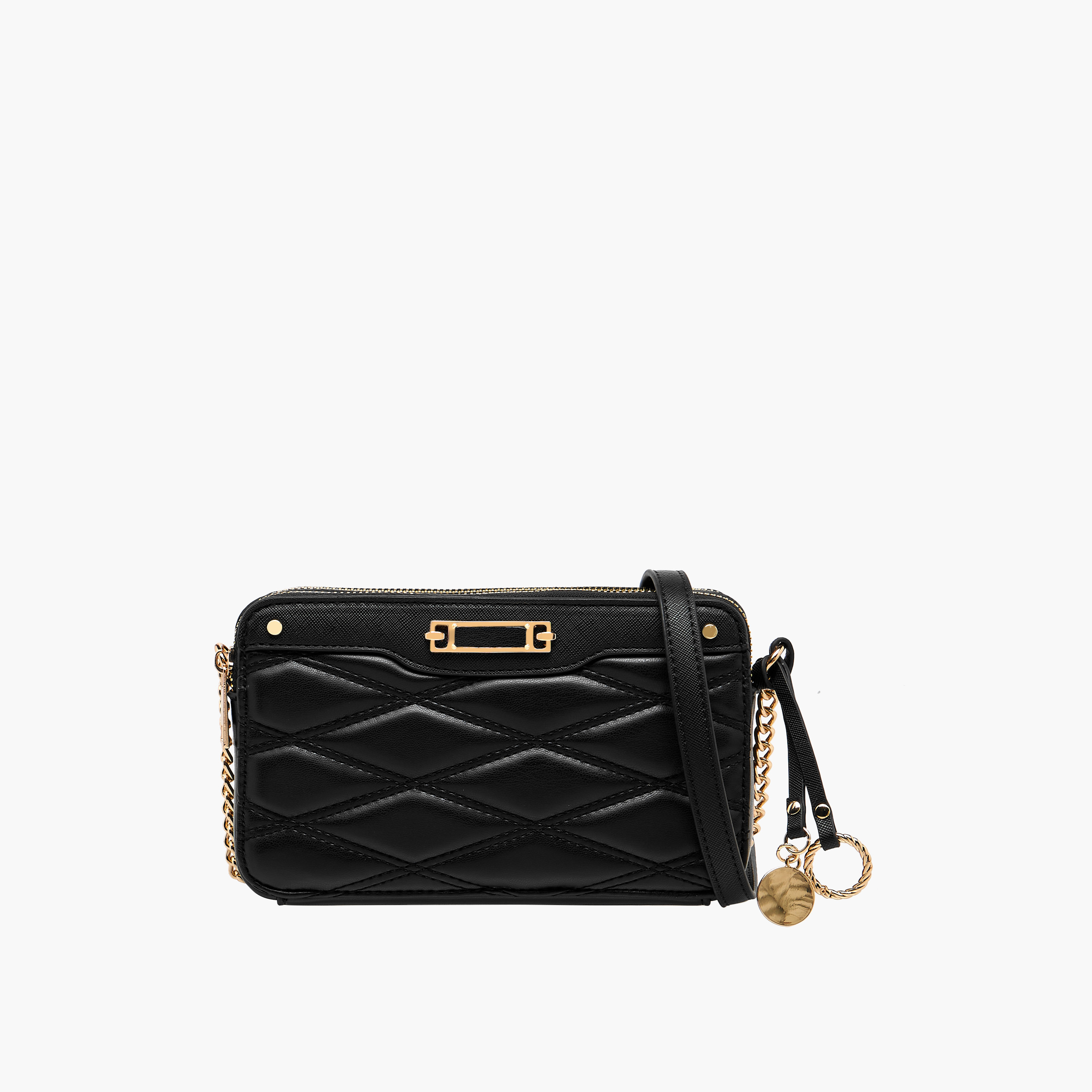 Sasha Tia Quilted Crossbody Bag with Adjustable Strap-women-bagsandwallets-handbags-image-1