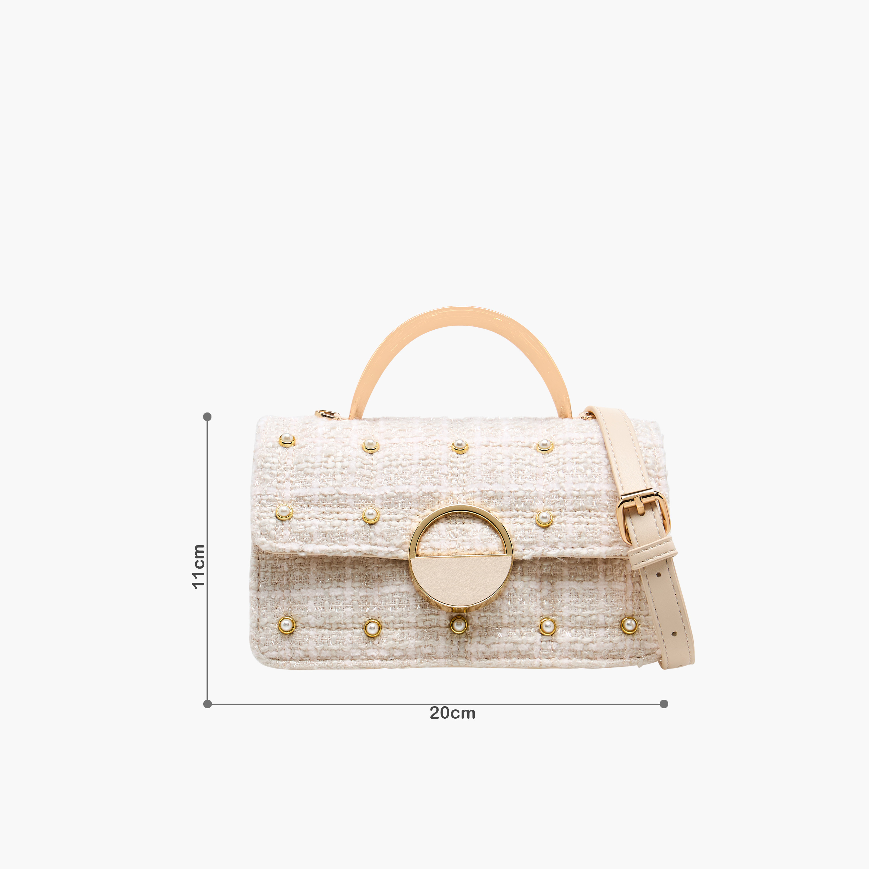 شنطة كروس بودي مزينة بحزام قابل للفصل تيا من ساشا-women-bagsandwallets-handbags-image-2