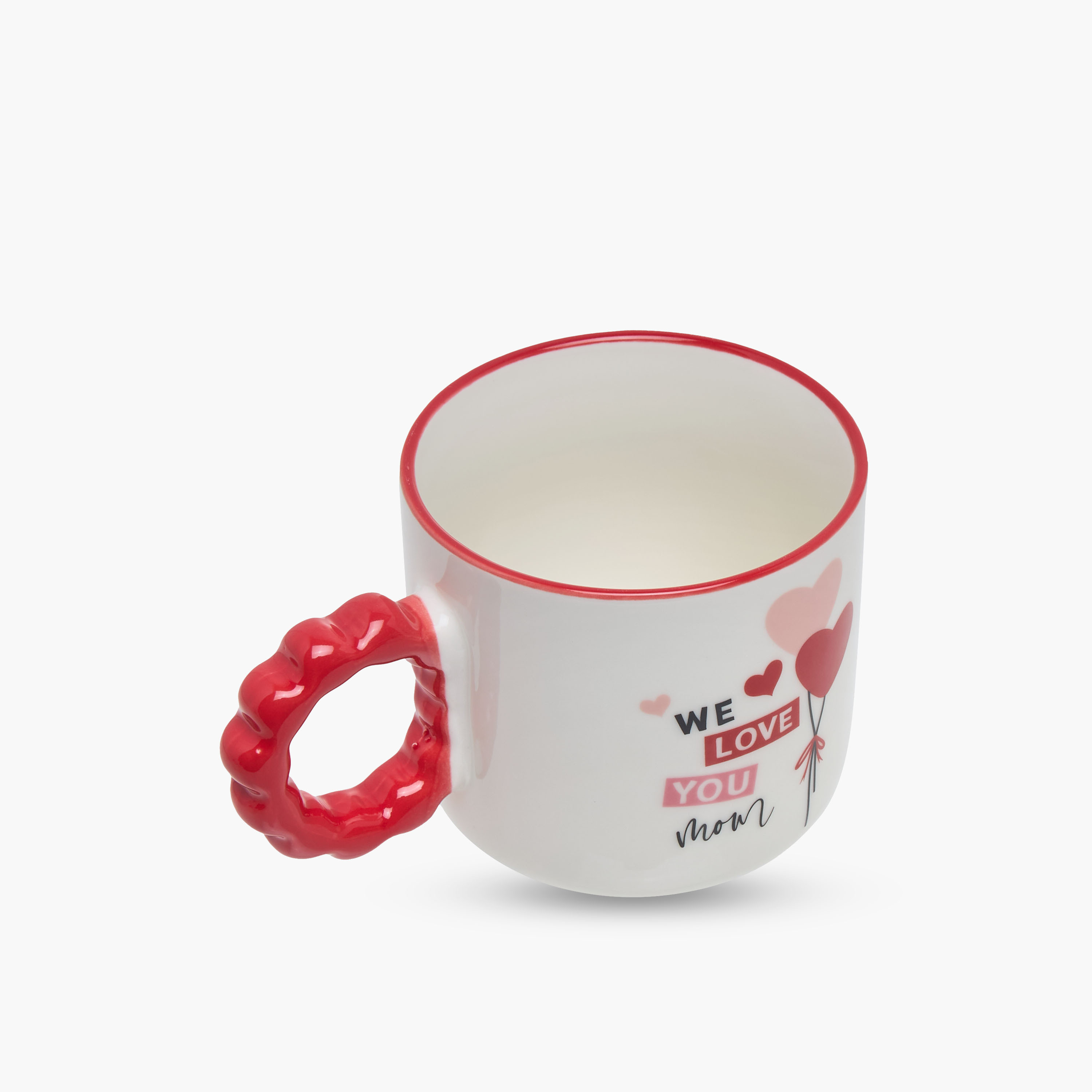 Slogan Print Bone China Mug with Twisted Handle - 320 ml-household-dining-teaandcoffee-mugsandcups-image-2