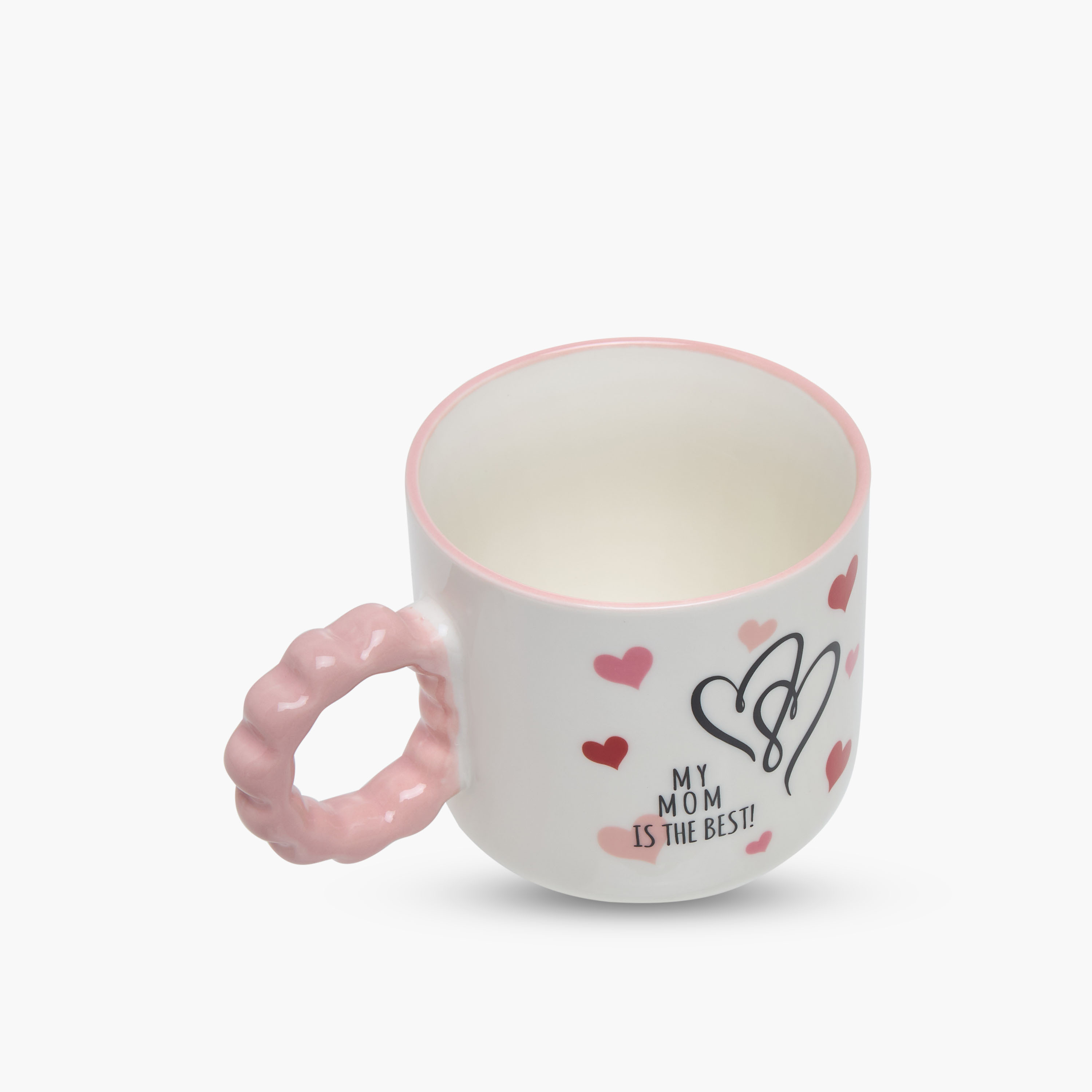 Slogan Print Bone China Mug with Twisted Handle - 320 ml-household-dining-teaandcoffee-mugsandcups-image-2