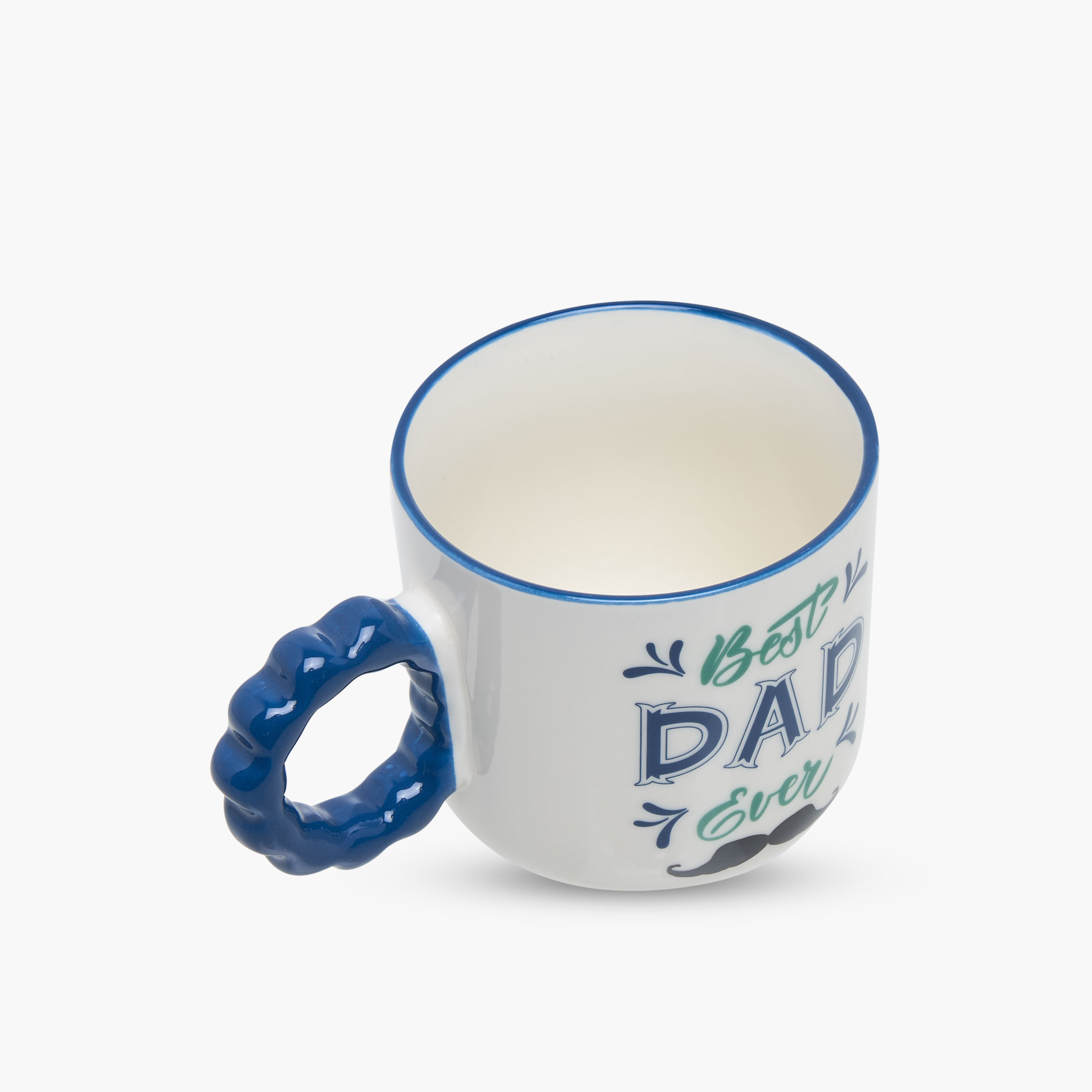 Slogan Print Bone China Mug with Twisted Handle - 320 ml-household-dining-teaandcoffee-mugsandcups-image-2