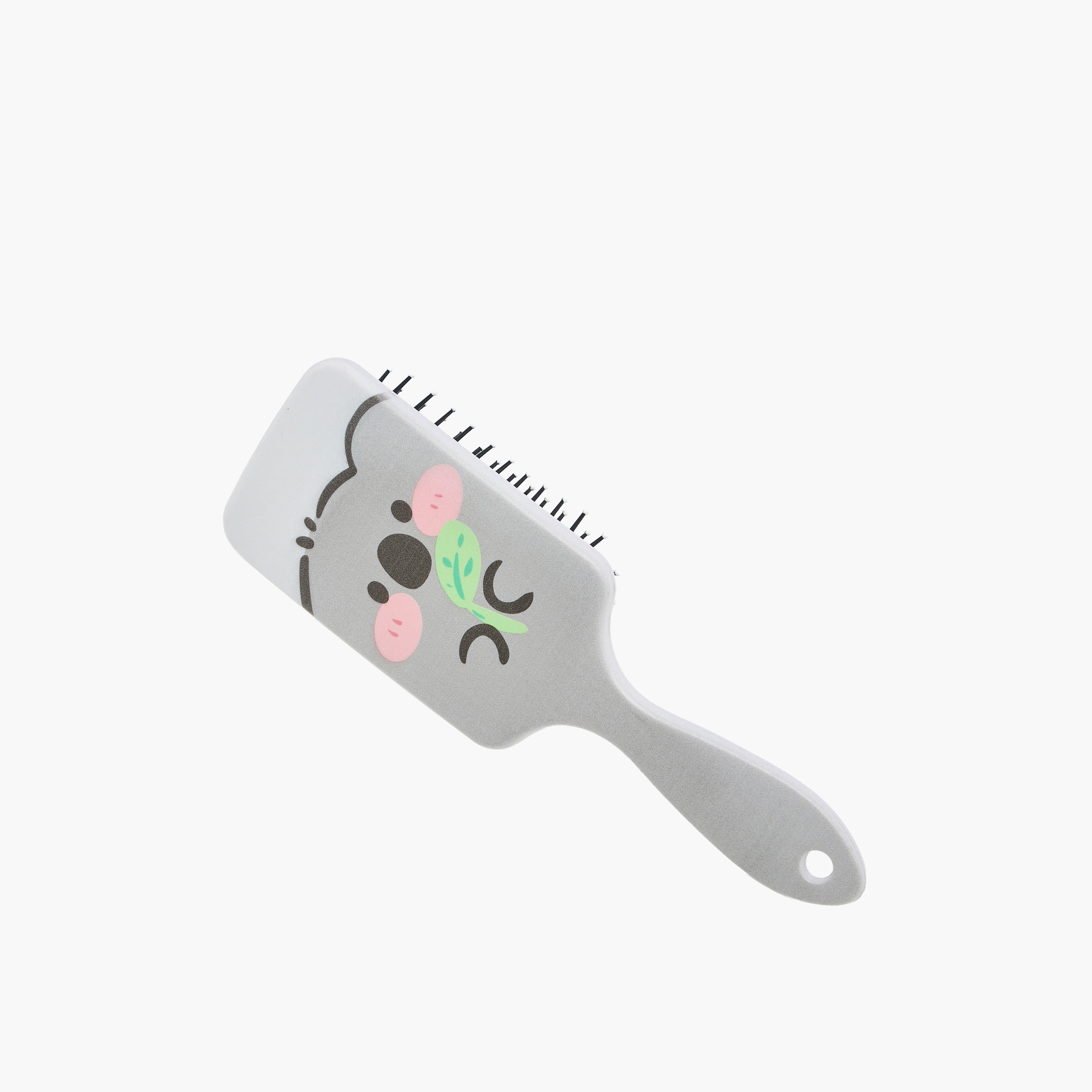 Koala Print Paddle Hairbrush-women-hairaccessories-brushesandcombs-image-1