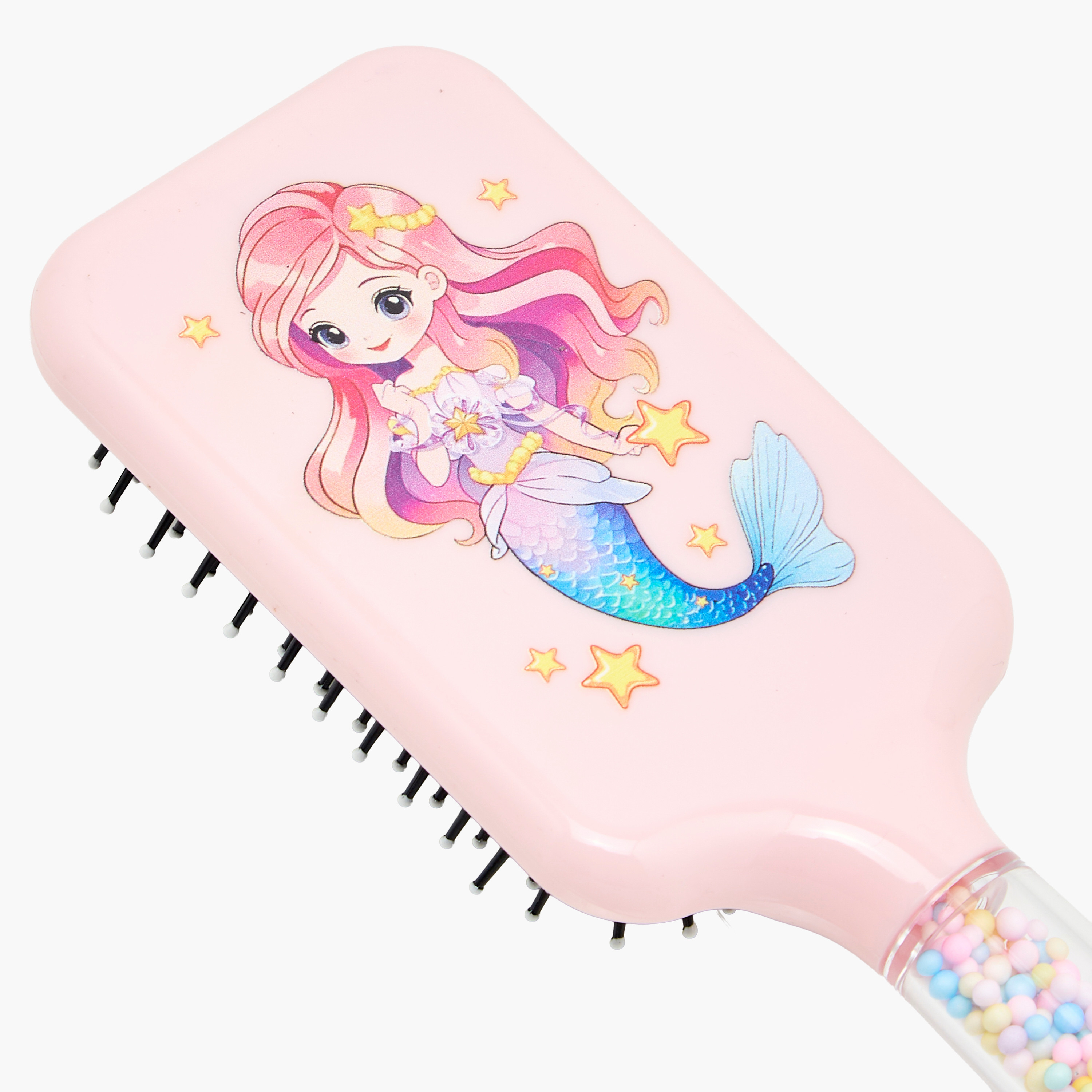 Mermaid Print Paddle Hairbrush-women-hairaccessories-brushesandcombs-image-4