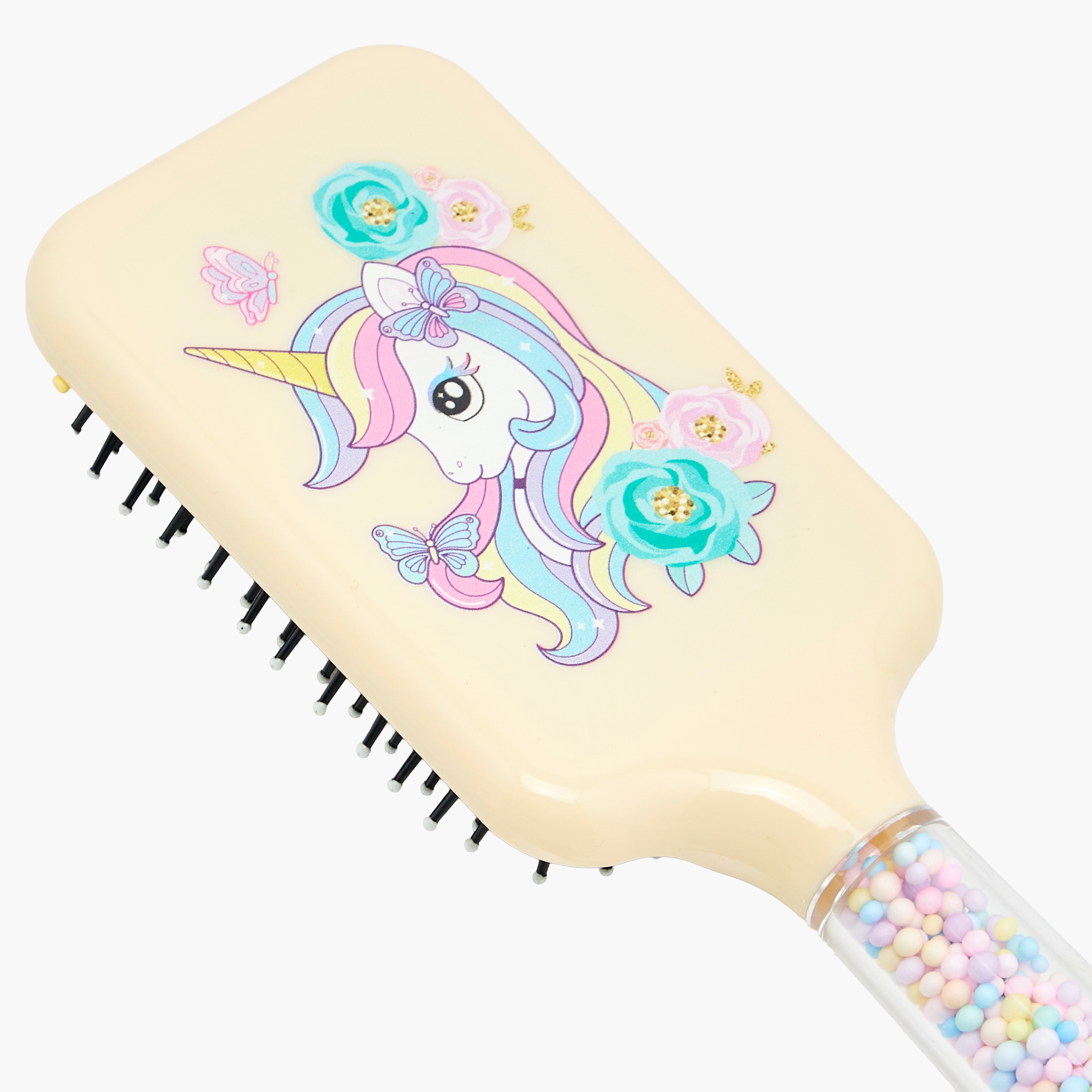 Unicorn Print Paddle Hairbrush-women-hairaccessories-brushesandcombs-image-4