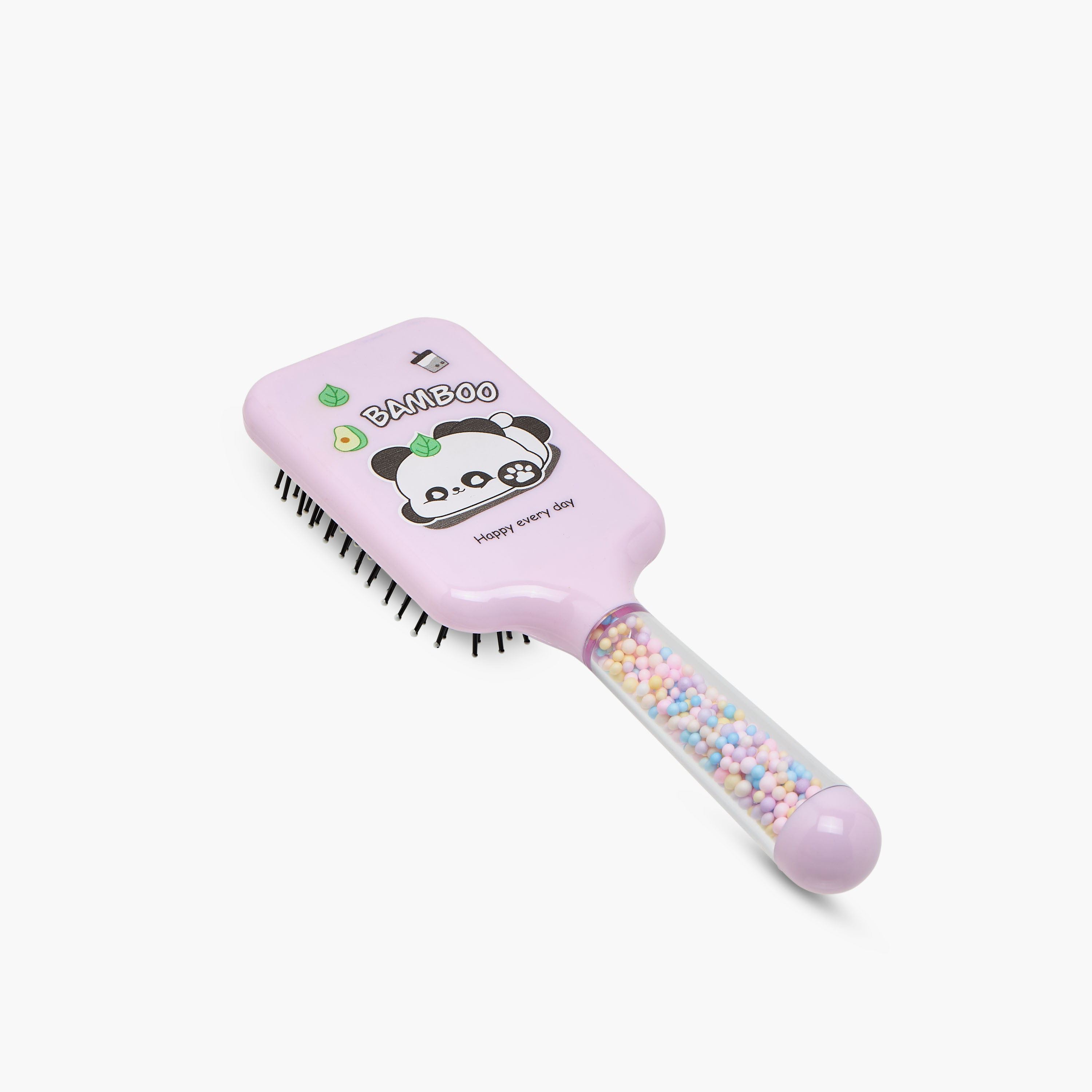 Panda Print Paddle Hairbrush-women-hairaccessories-brushesandcombs-image-3