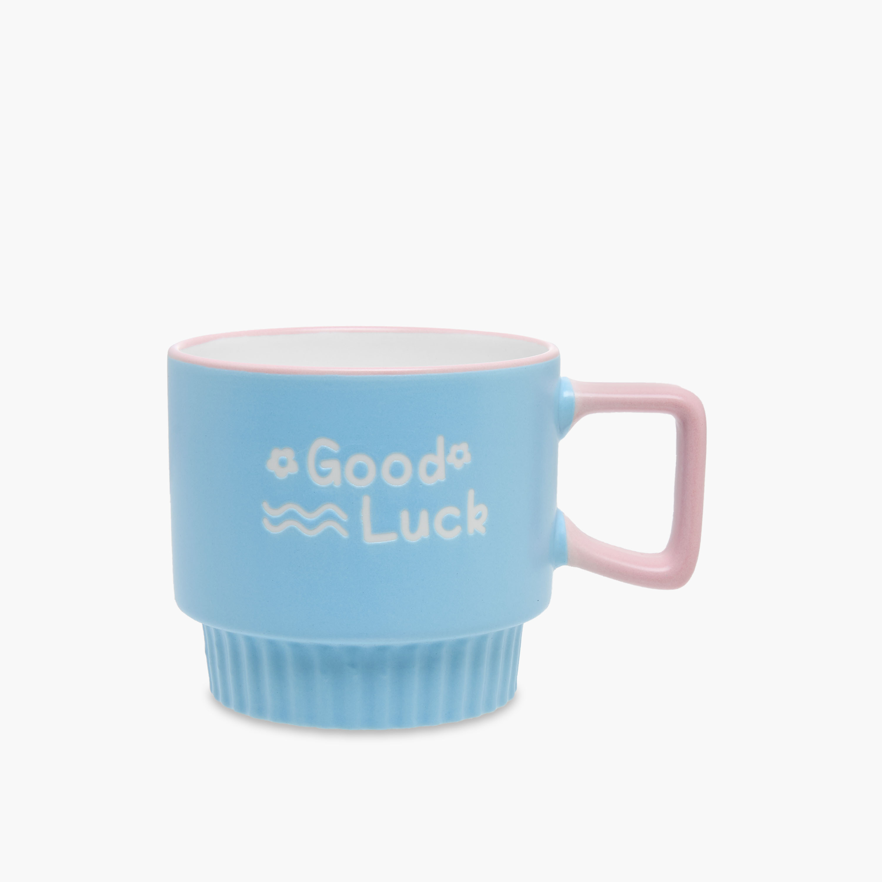 Slogan Print Bone China Mug with Handle-household-dining-teaandcoffee-mugsandcups-image-1