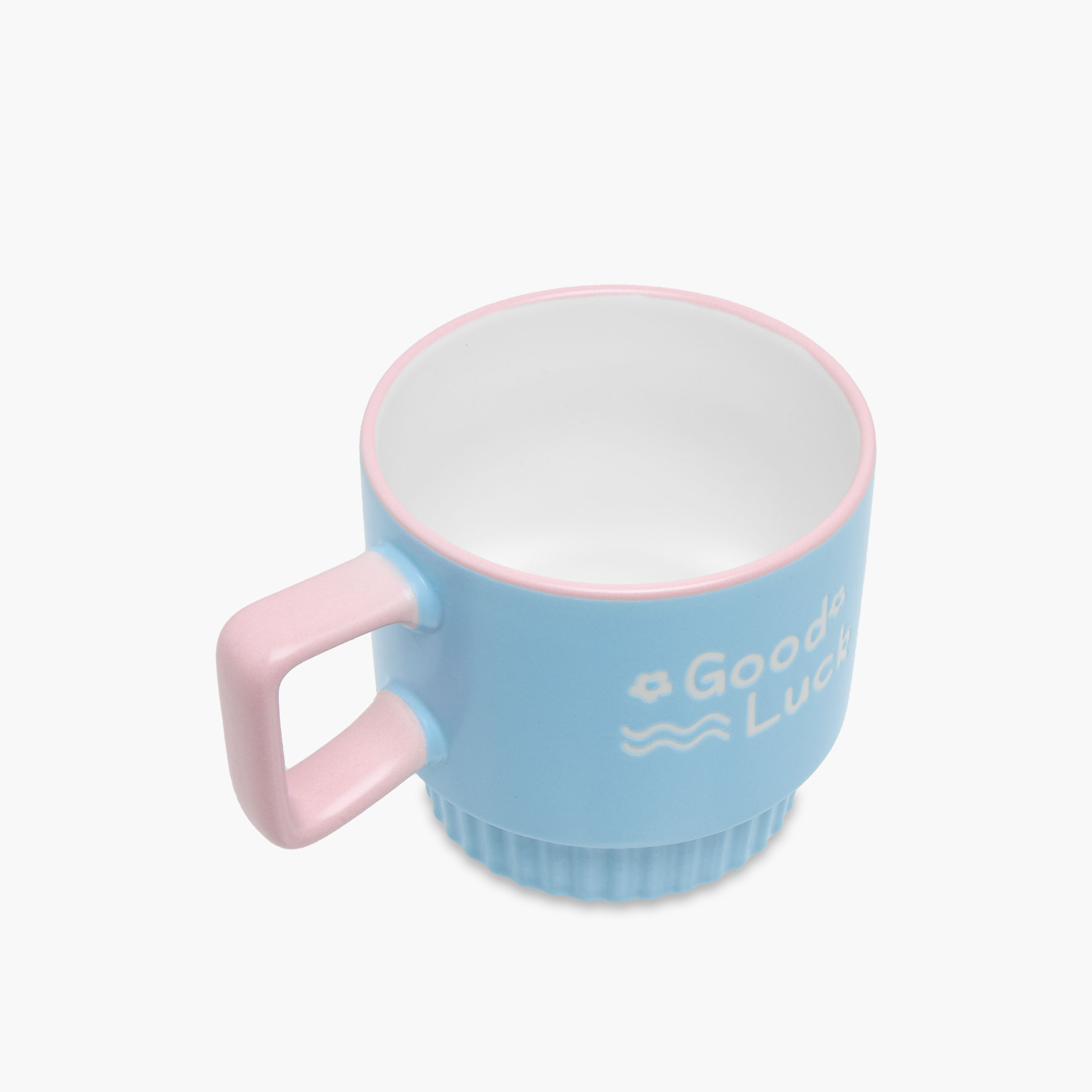 Slogan Print Bone China Mug with Handle-household-dining-teaandcoffee-mugsandcups-image-2
