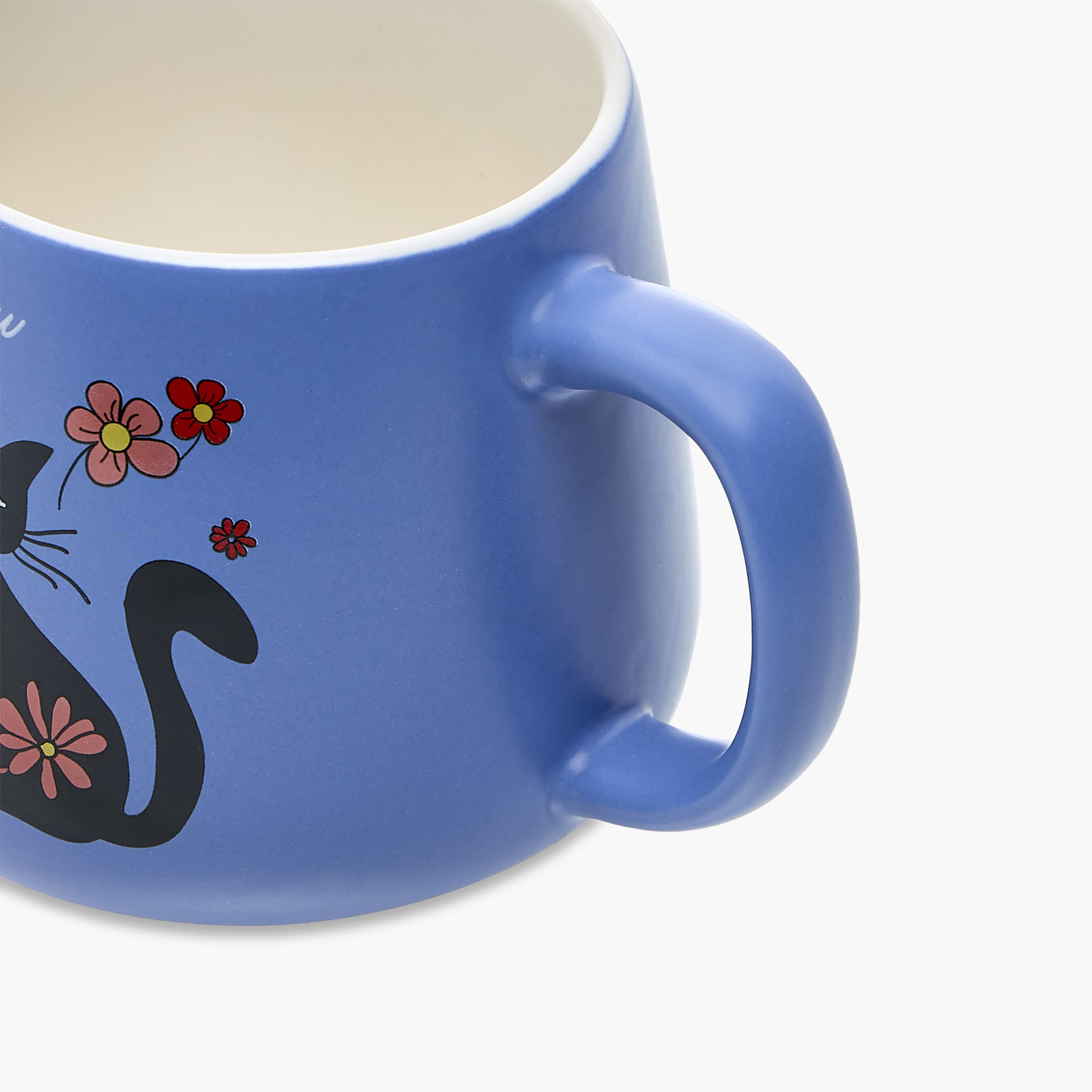 Cat Print Bone China Mug with Handle-household-dining-teaandcoffee-mugsandcups-image-3