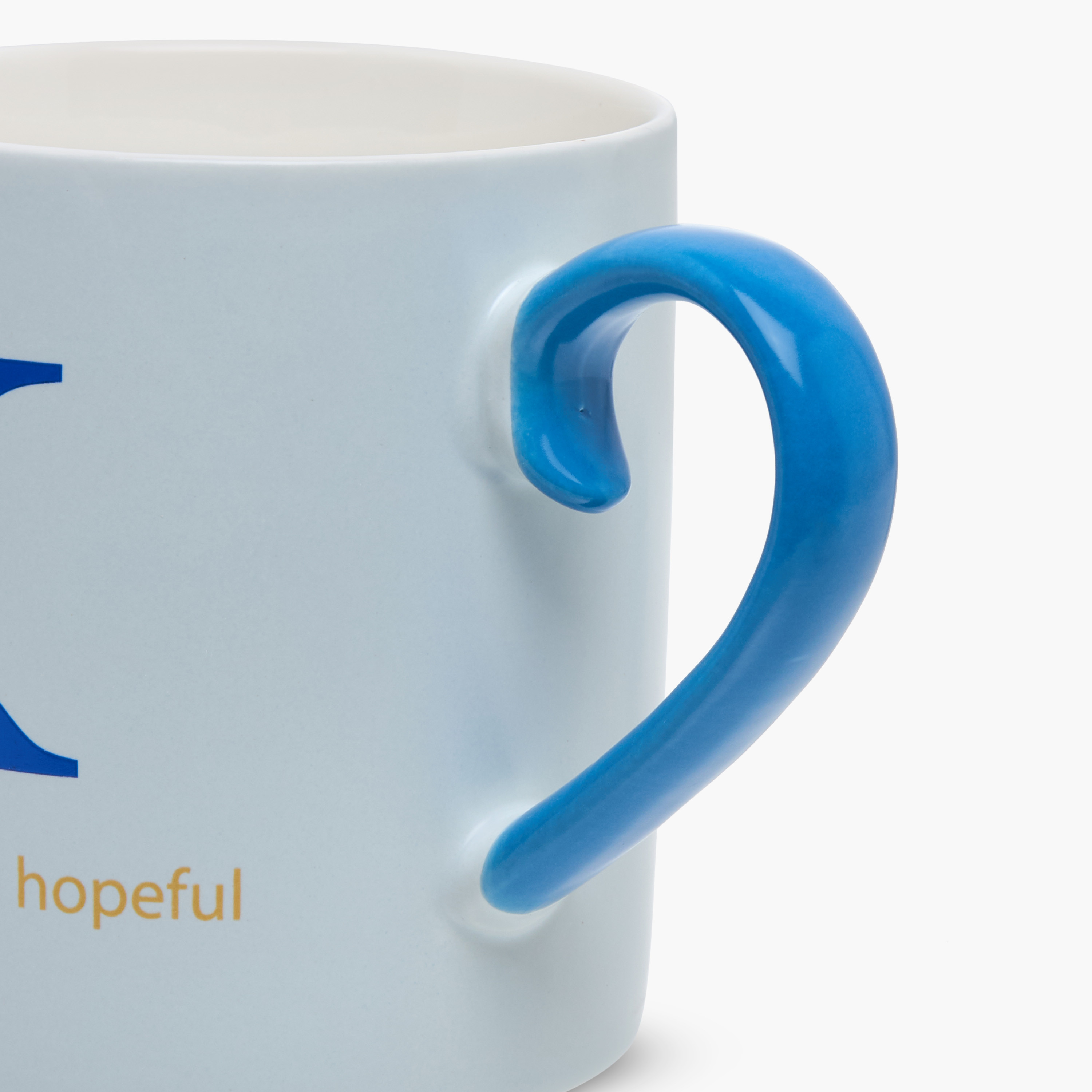Slogan Print Bone China Mug with Initial K-household-dining-teaandcoffee-mugsandcups-image-3