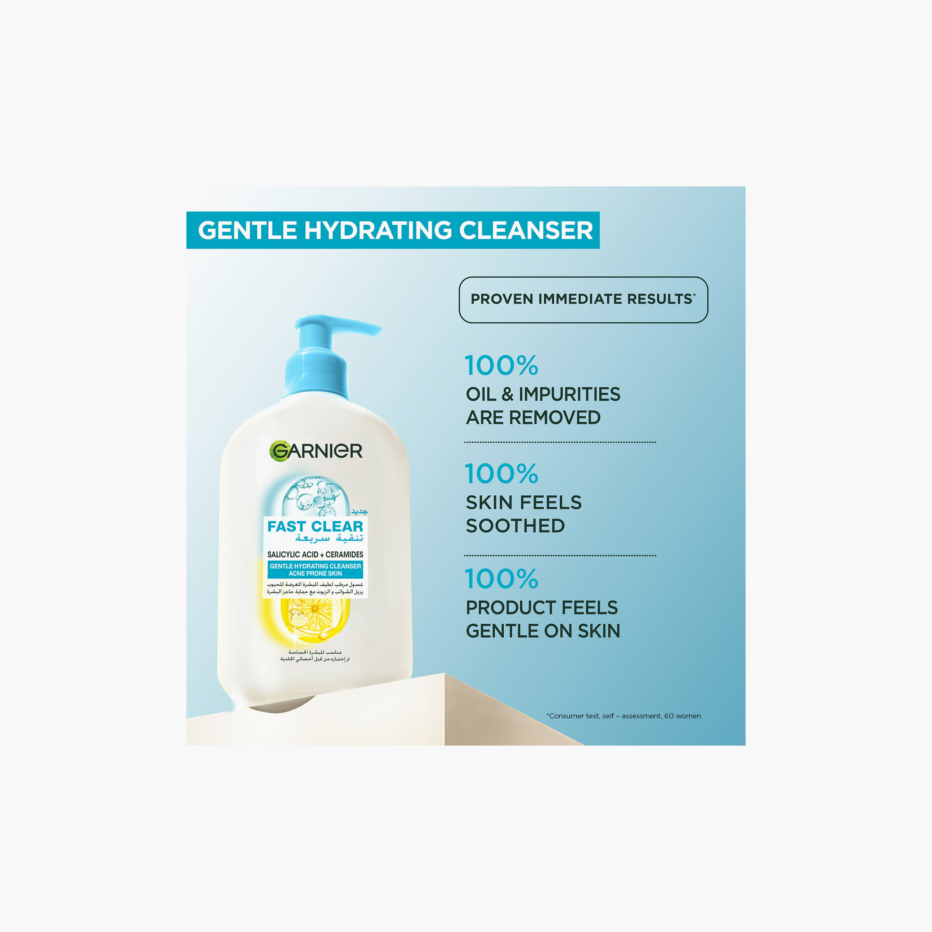 Garnier Skin Active Fast Clear Hydrtng Acne Prone Clnsr250Ml-beautyandpersonalcare-skin-cleansers-facewashandcleansers-image-4