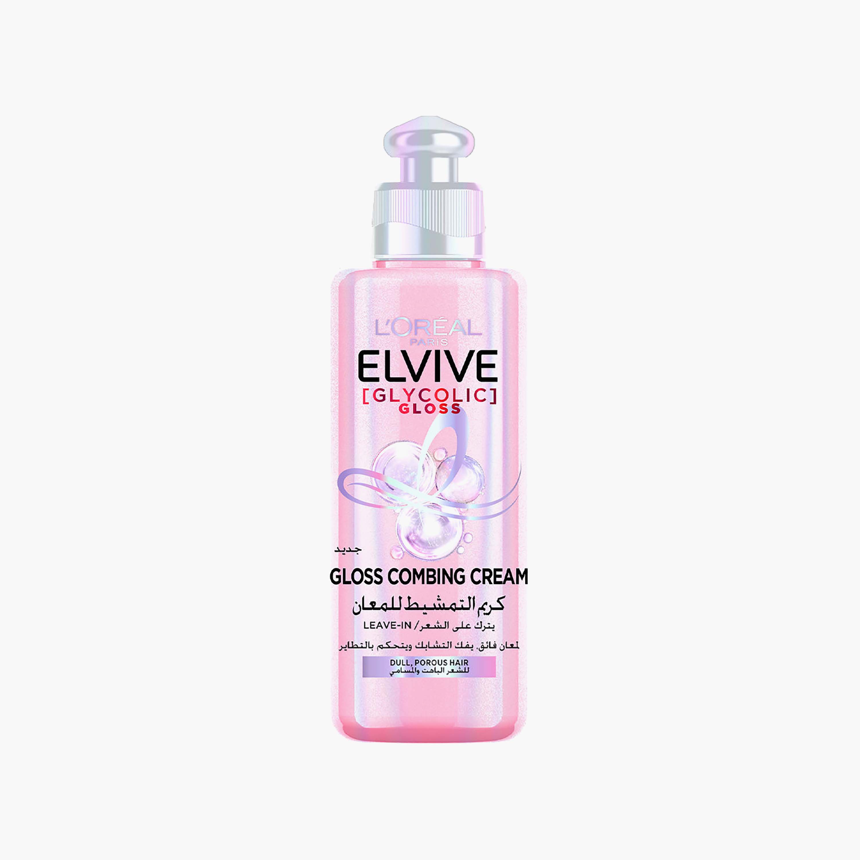 كريم لوريال إلفيف جليكوليك جلوس للتصفيف يُترك على الشعر 200 مل-beautyandpersonalcare-hair-haircare-hairmasksandcreams-image-1
