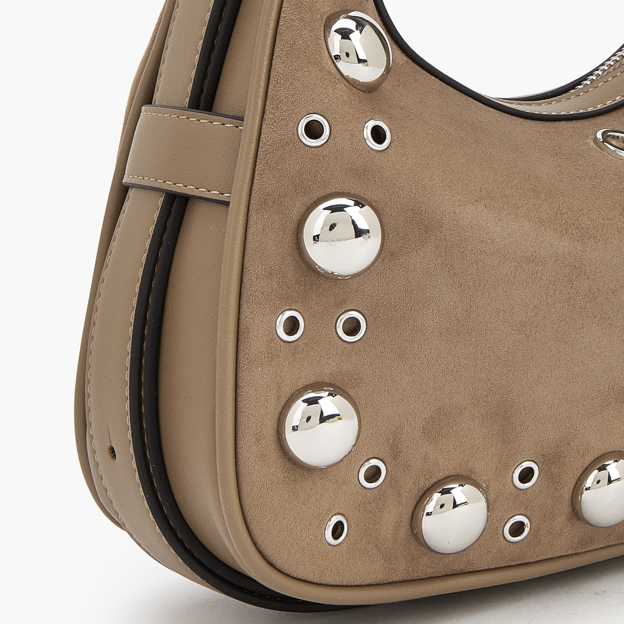 شنطة كتف مرصعة بسحاب إغلاق من سيليست-women-bagsandwallets-handbags-image-7
