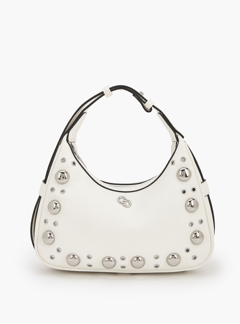 شنطة كتف مرصعة بسحاب إغلاق من سيليست-women-bagsandwallets-handbags-image-1