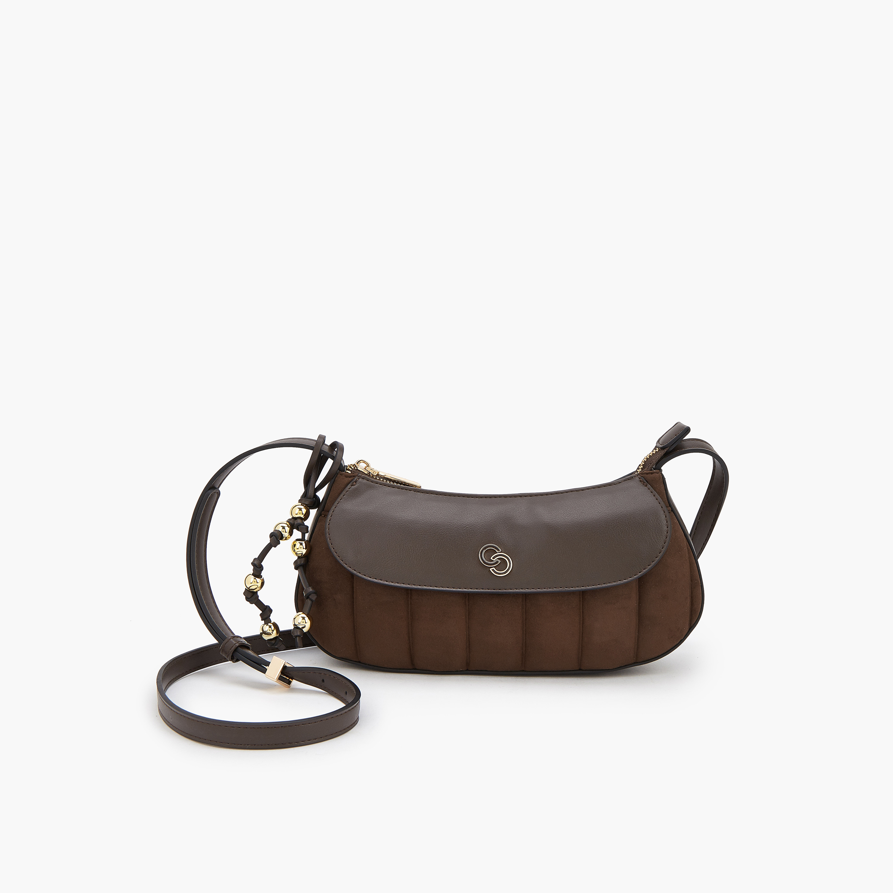 Celeste Panelled Crossbody Bag with Zip Closure-women-bagsandwallets-handbags-image-1