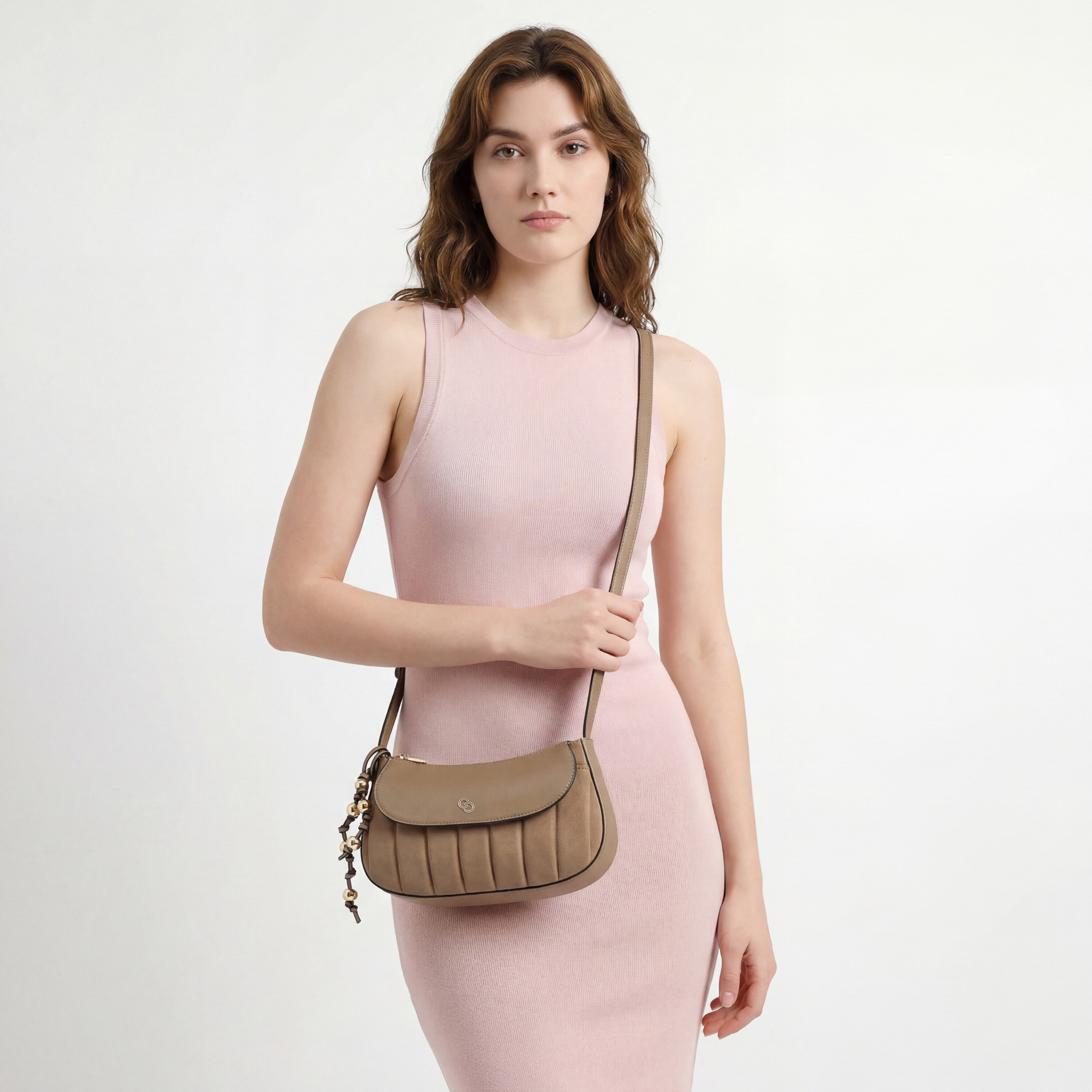 Celeste Panelled Crossbody Bag with Zip Closure-women-bagsandwallets-handbags-image-2