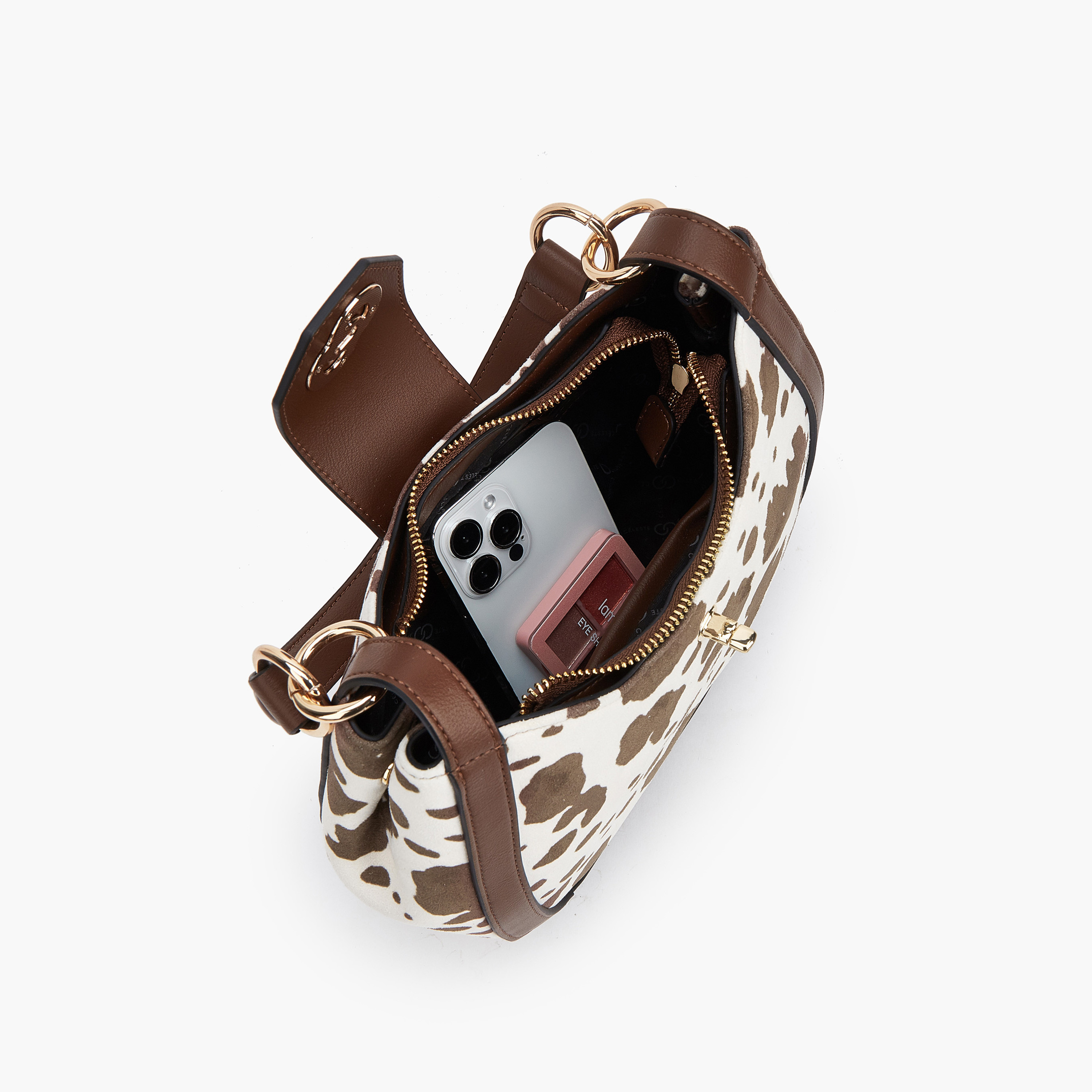 Celeste Animal Print Shoulder Bag with Twist Lock Closure-women-bagsandwallets-handbags-image-8