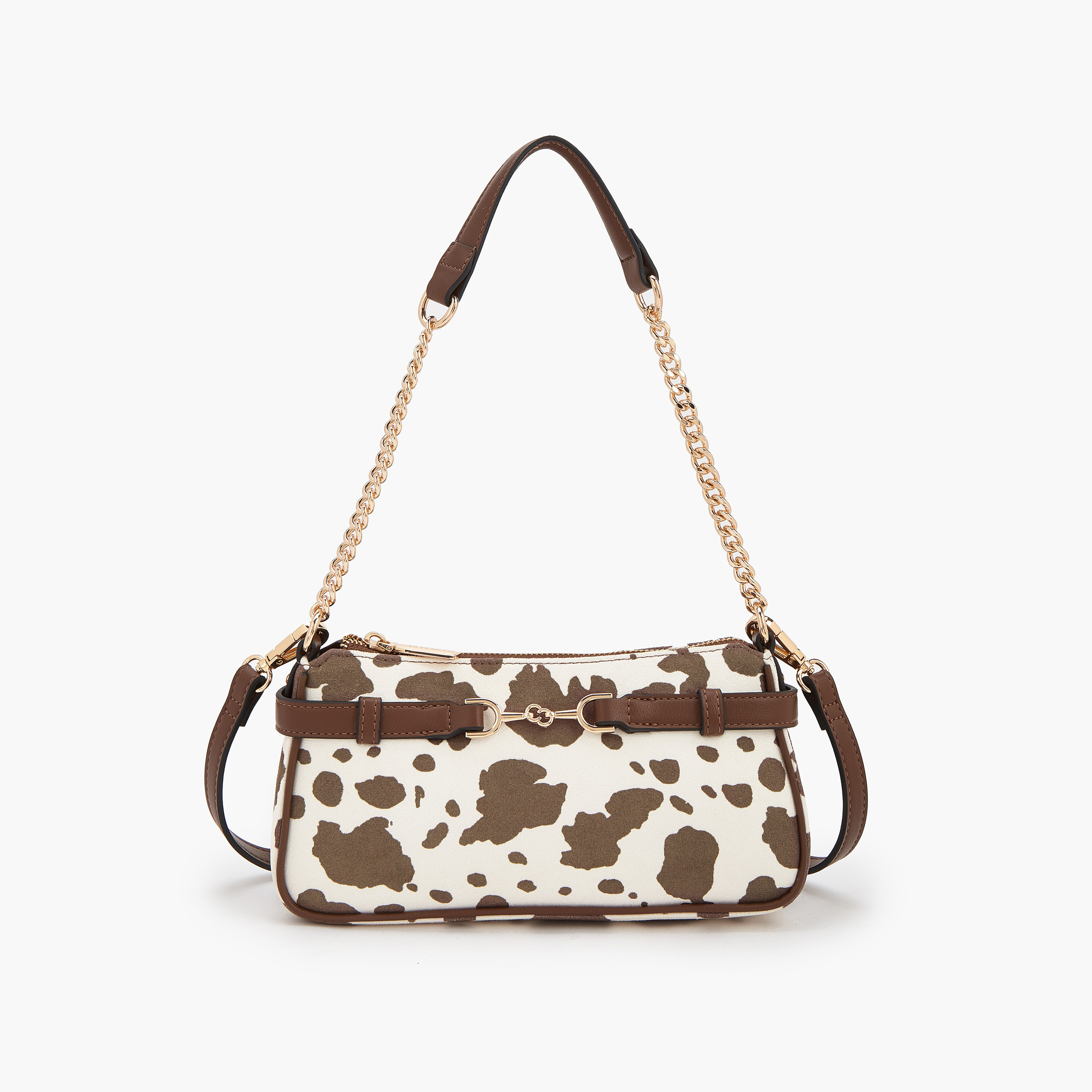 Celeste Animal Print Crossbody Bag with Zip Closure-women-bagsandwallets-handbags-image-1