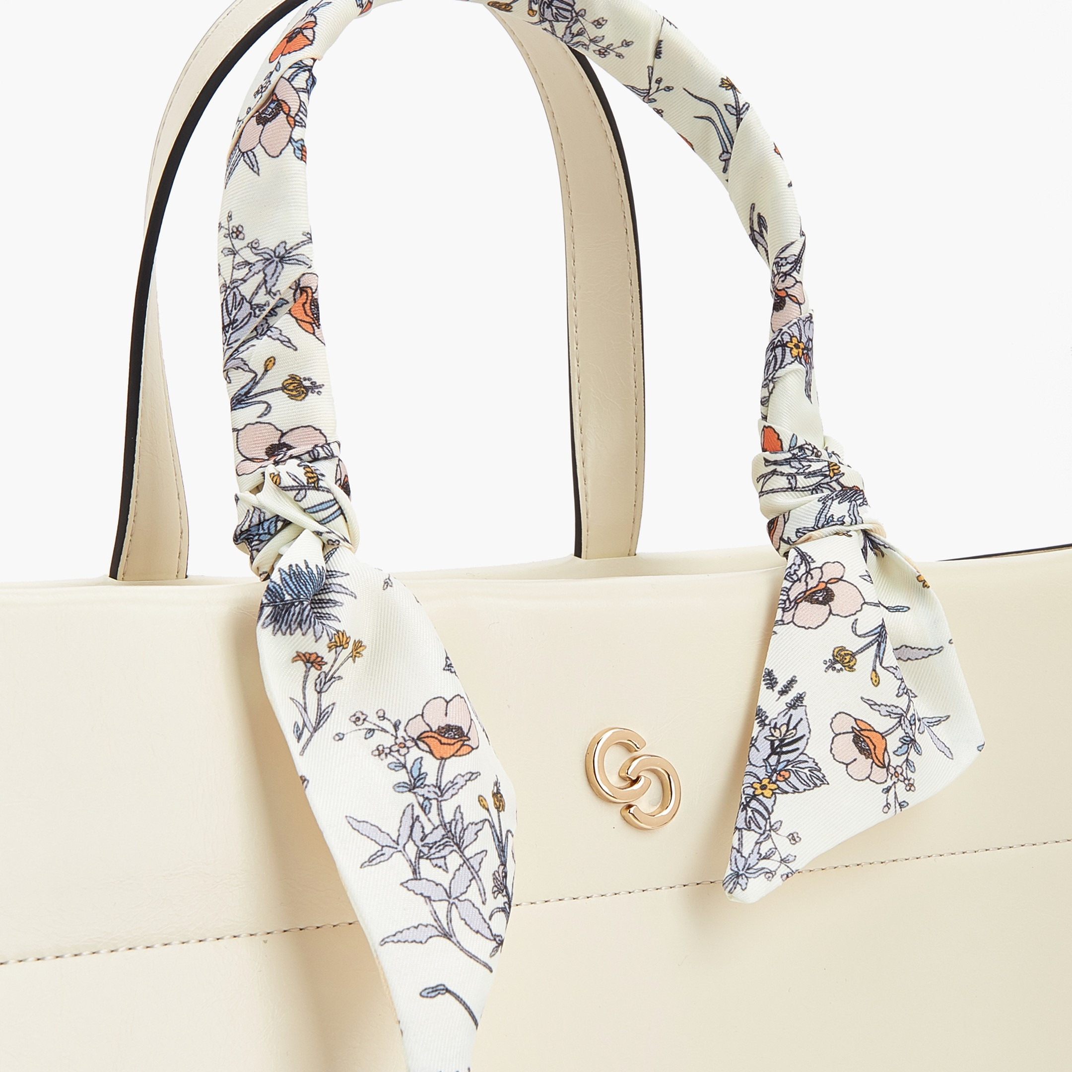 Celeste Scarf Accent Tote Bag with Double Handles-women-bagsandwallets-handbags-image-7