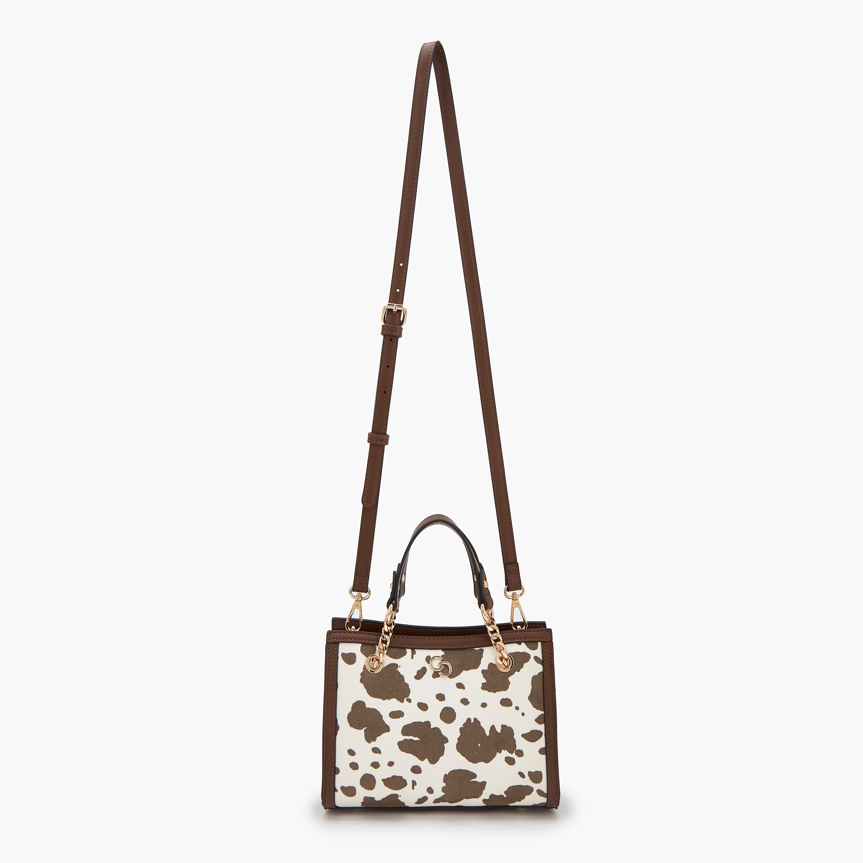 شنطة توتي بمقابض سلسلة وطبعات حيوانات من سيليست-women-bagsandwallets-handbags-image-3