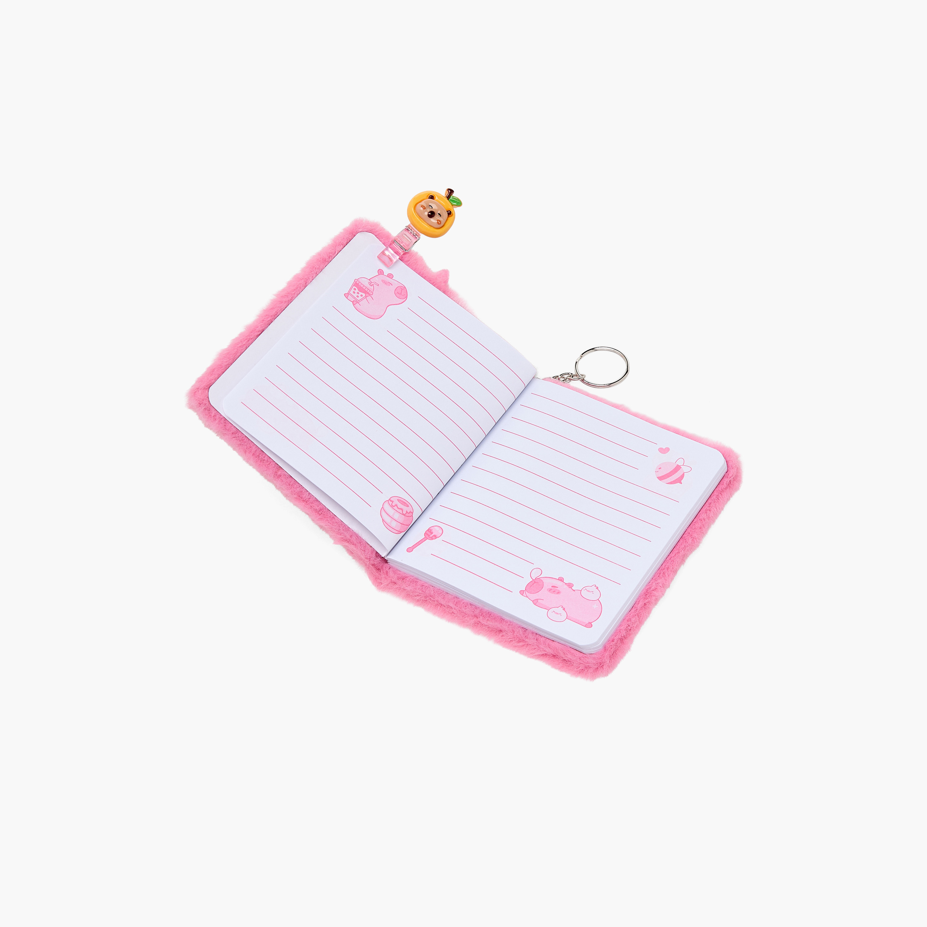 Hot Focus Capybara Stationery Set with Notebook, Pen, Clip and Eraser - 4-Piece-school-stationery-sets-image-6