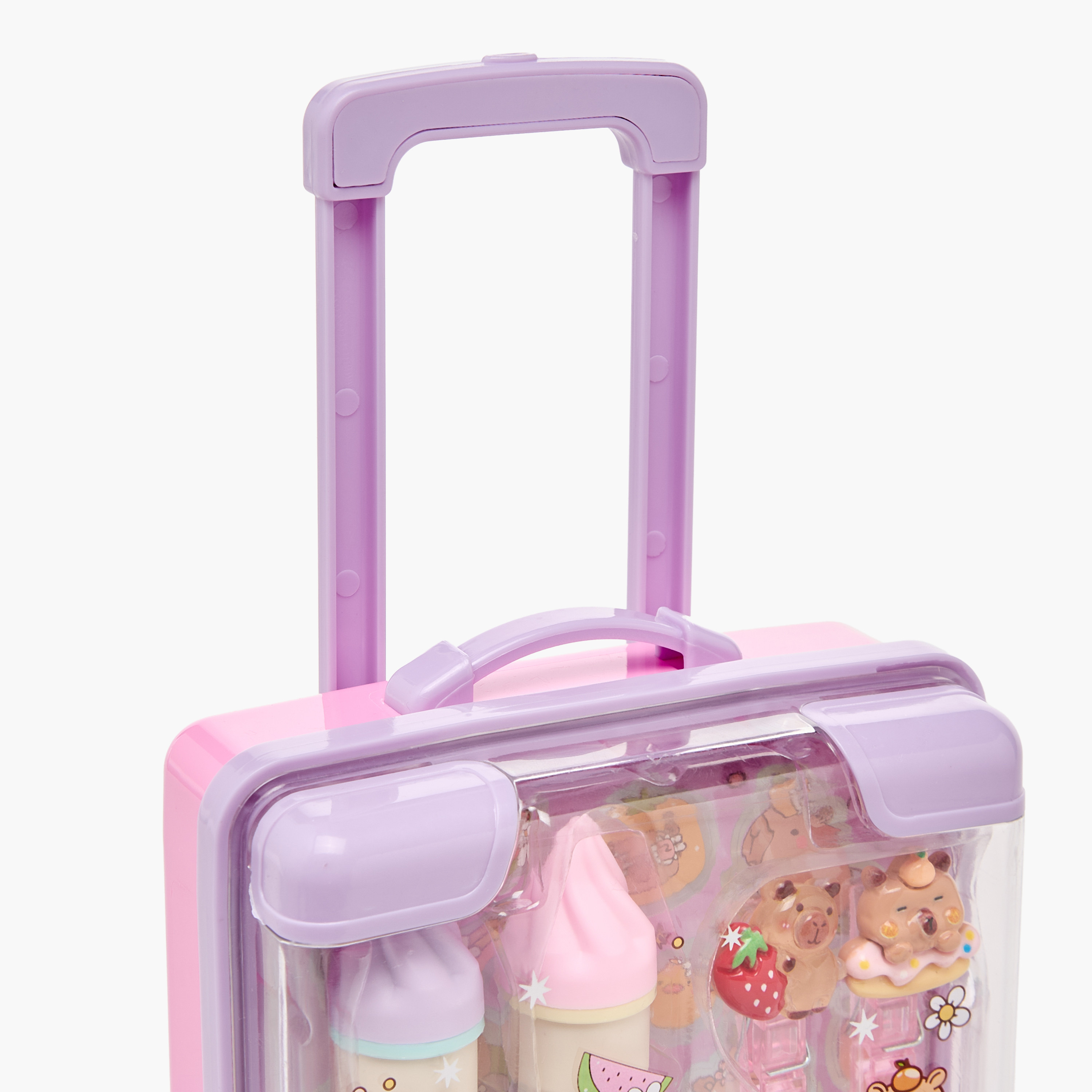 Hot Focus Capybara Stationery Set with Pen, Clips, Stickers, Storage Case, Eraser - 10-Piece-school-stationery-sets-image-8