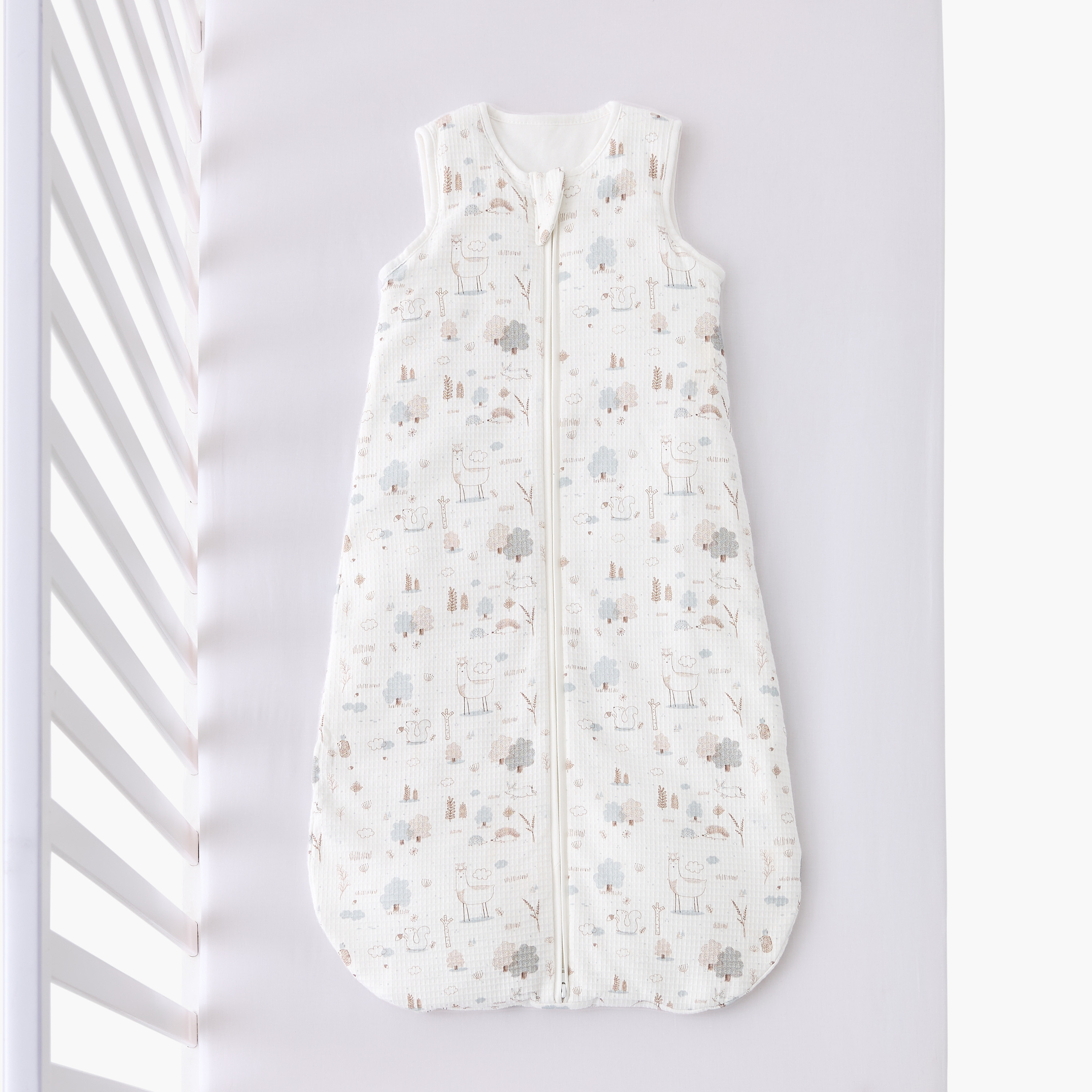Juniors Baby Sleeping Bag with Animal Wonderland Print, 6-18 months-baby-nursery-blanketsandswaddles-swaddlesandsleepingbags-image-1