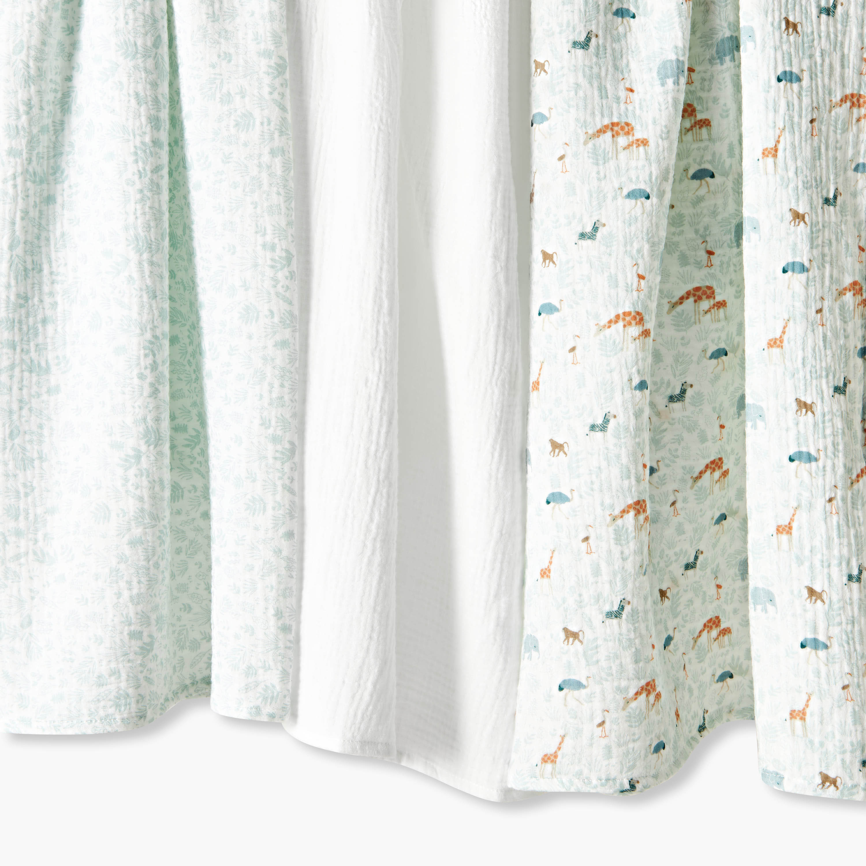 Pack of 3 Baby Swaddle Wrap with Texture-baby-nursery-blanketsandswaddles-swaddlesandsleepingbags-image-4