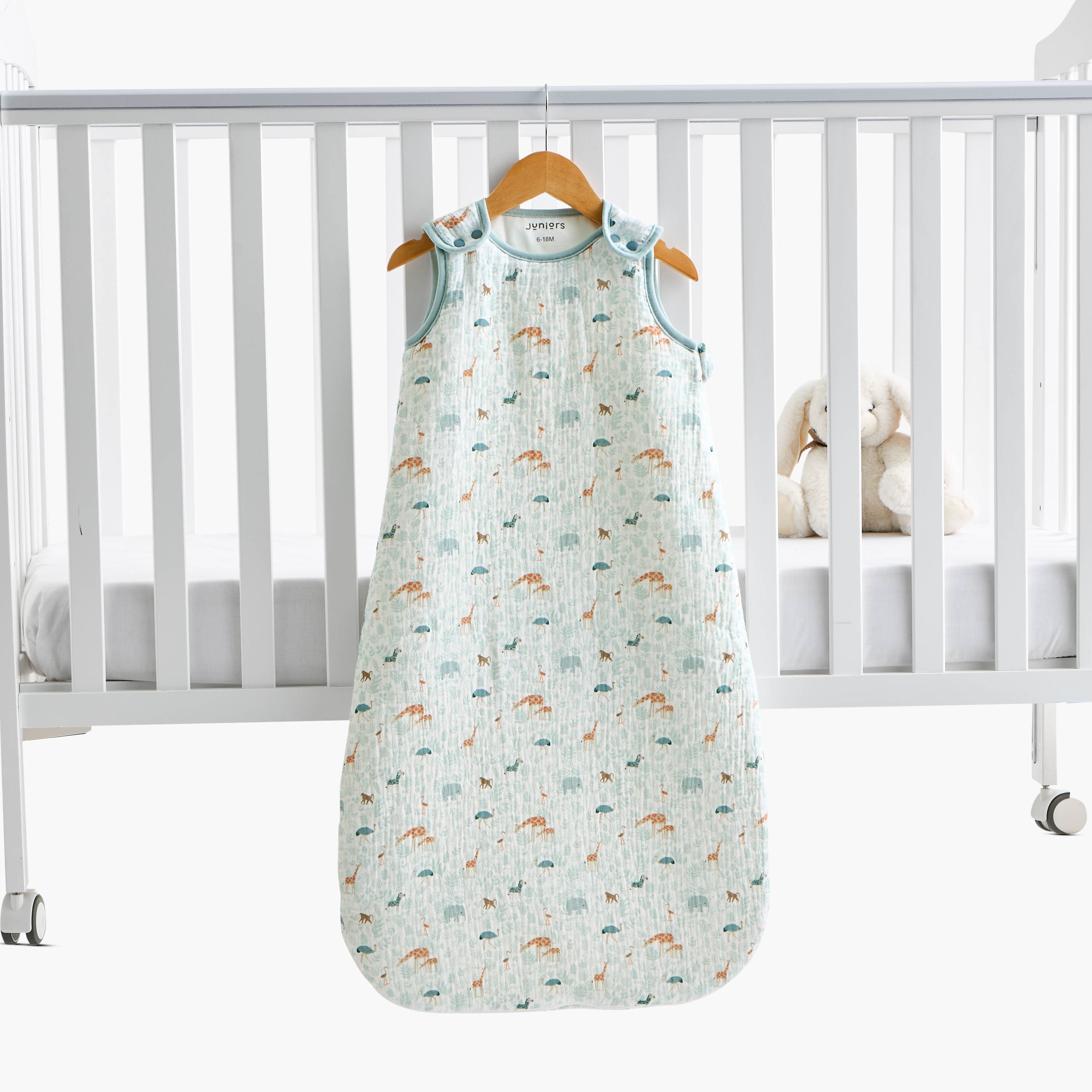 Juniors Baby Sleeping Bag with Snap Button Closure-baby-nursery-blanketsandswaddles-swaddlesandsleepingbags-image-3