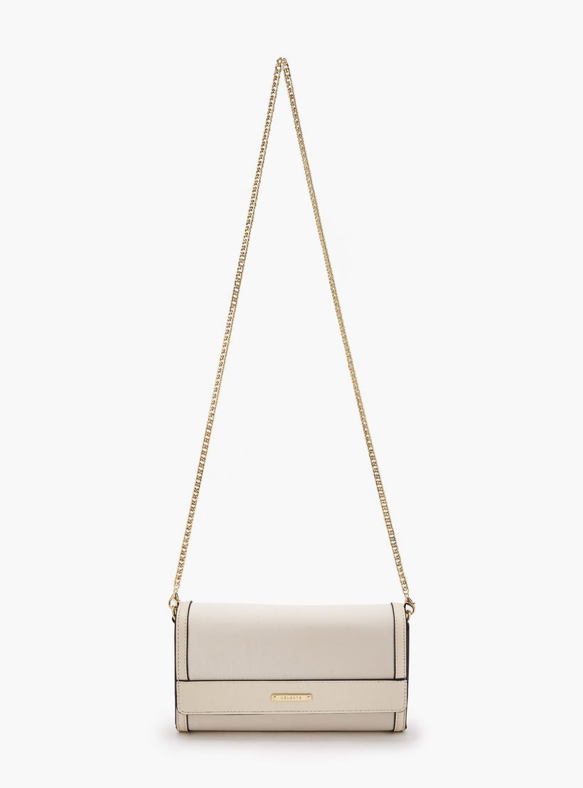 شنطة كلاتش بألواح وحزام سلسلة من سيليست-women-bagsandwallets-handbags-image-3