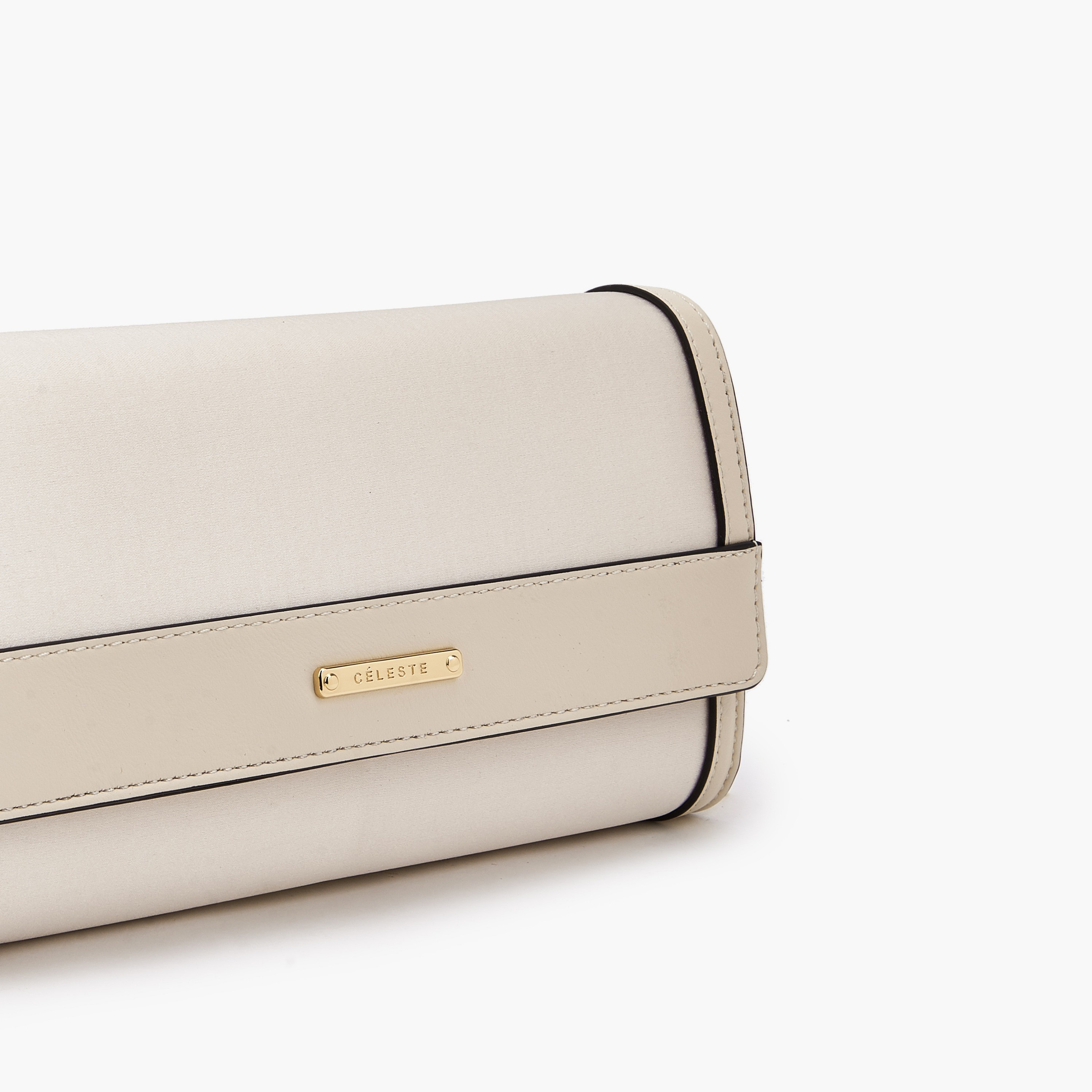 شنطة كلاتش بألواح وحزام سلسلة من سيليست-women-bagsandwallets-handbags-image-5