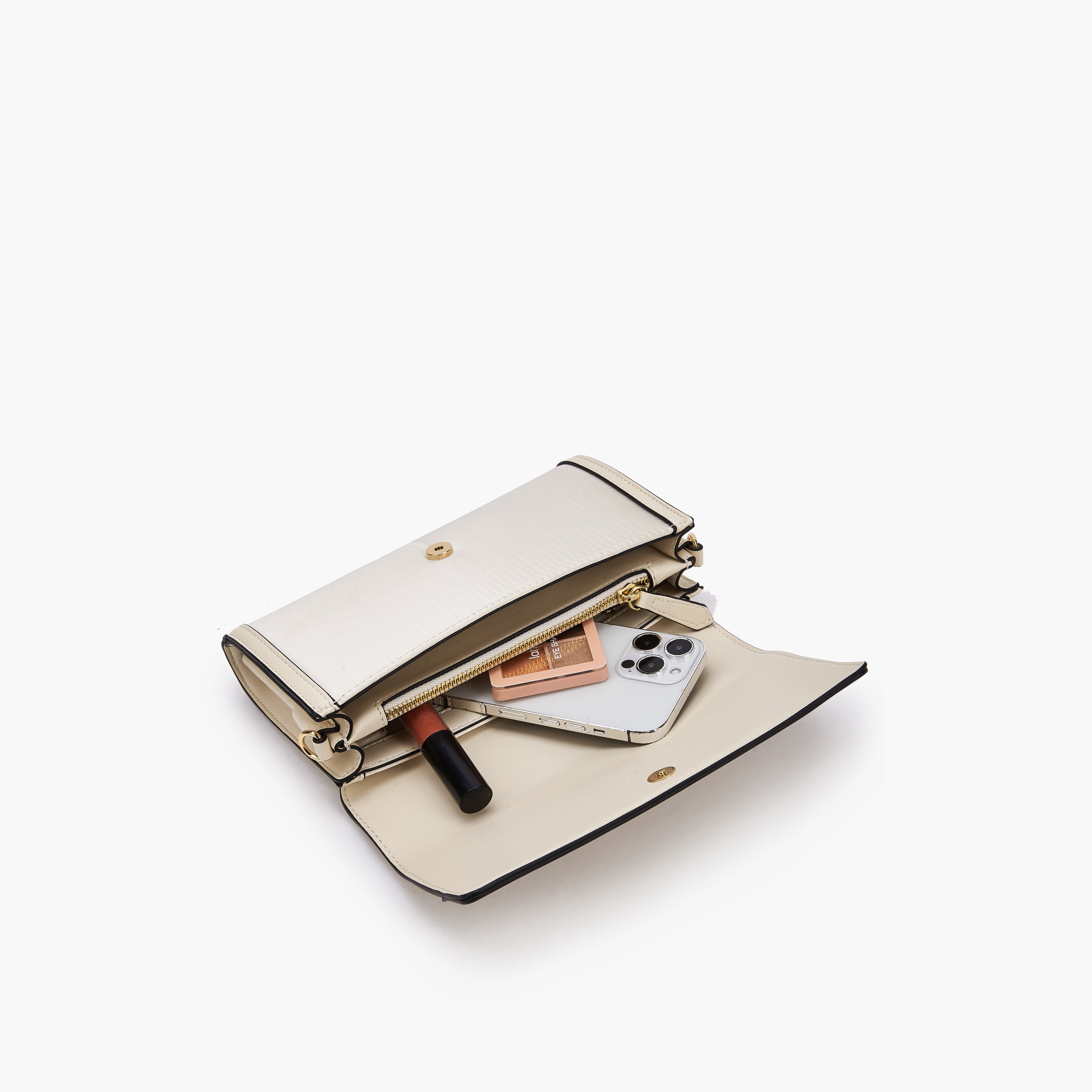شنطة كلاتش بألواح وحزام سلسلة من سيليست-women-bagsandwallets-handbags-image-8
