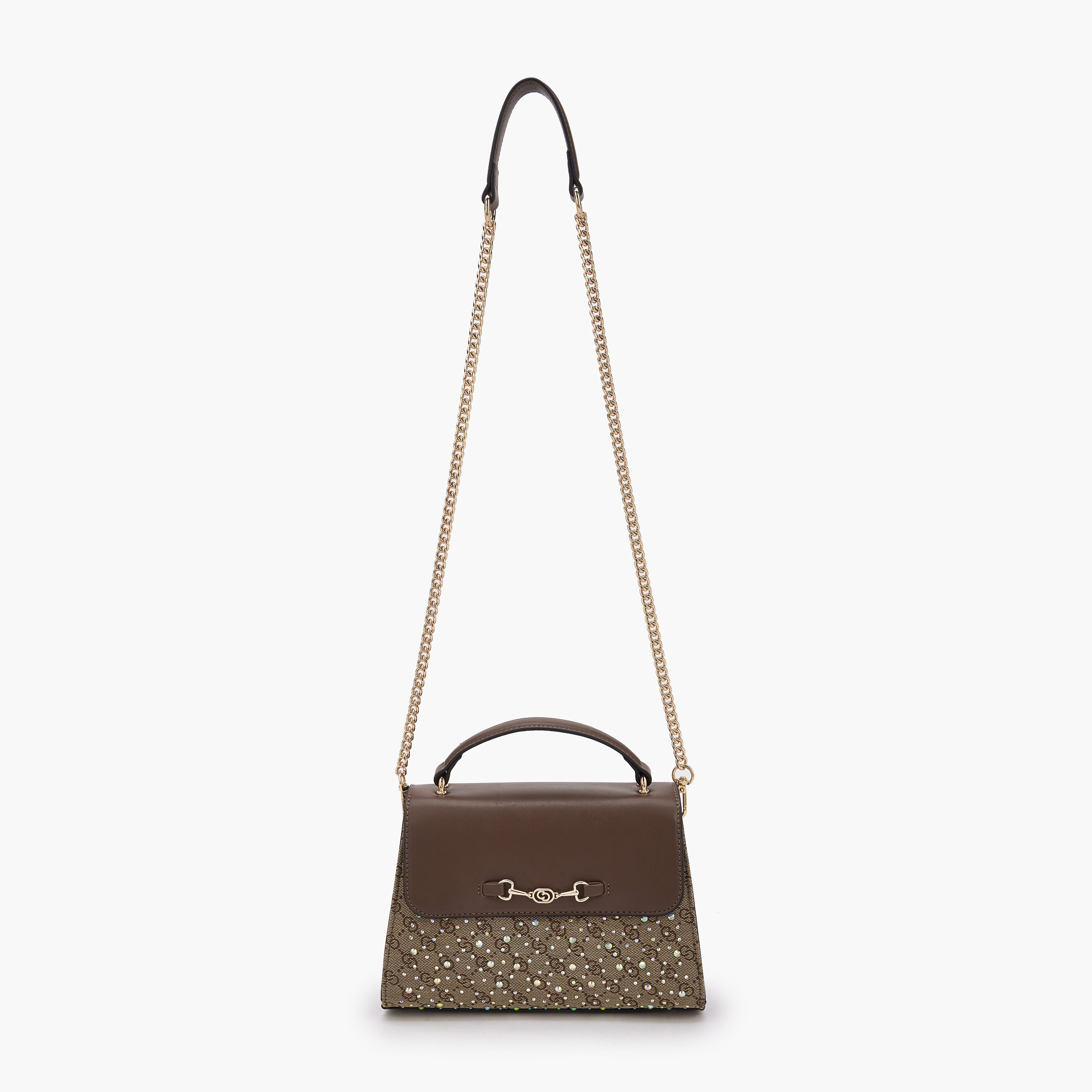 شنطة ساتشيل مزينة بحزام قابل للفصل من سيليست-women-bagsandwallets-handbags-image-2
