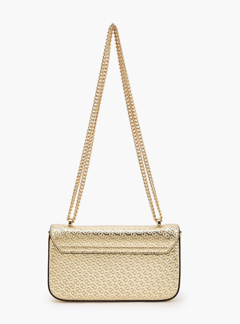 شنطة كروس بودي بنقوش مونوجرام وحزام سلسلة من سيليست-women-bagsandwallets-handbags-image-6
