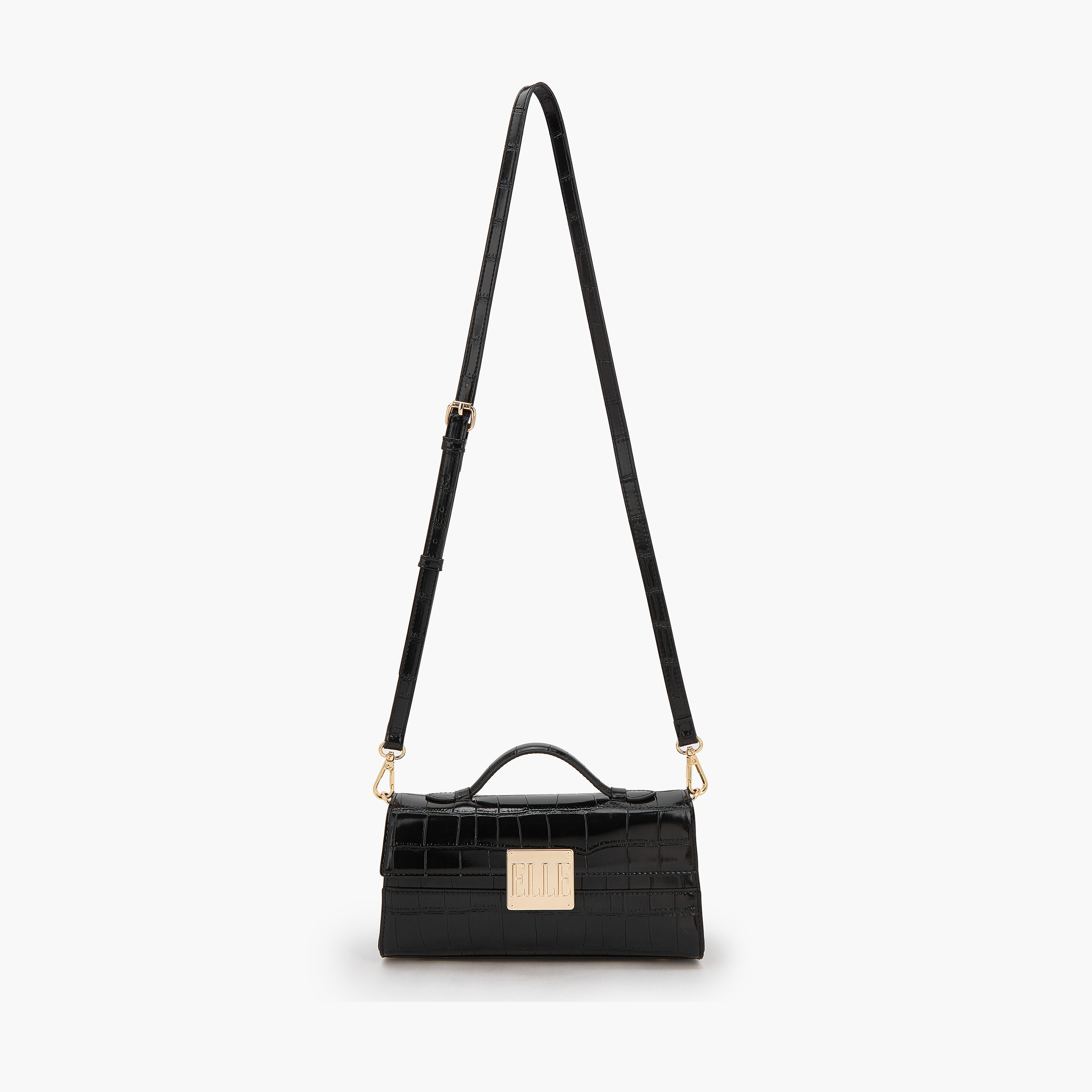 شنطة كروس بودي بارزة الملمس بحزام قابل للفصل من إيل-women-bagsandwallets-handbags-image-6