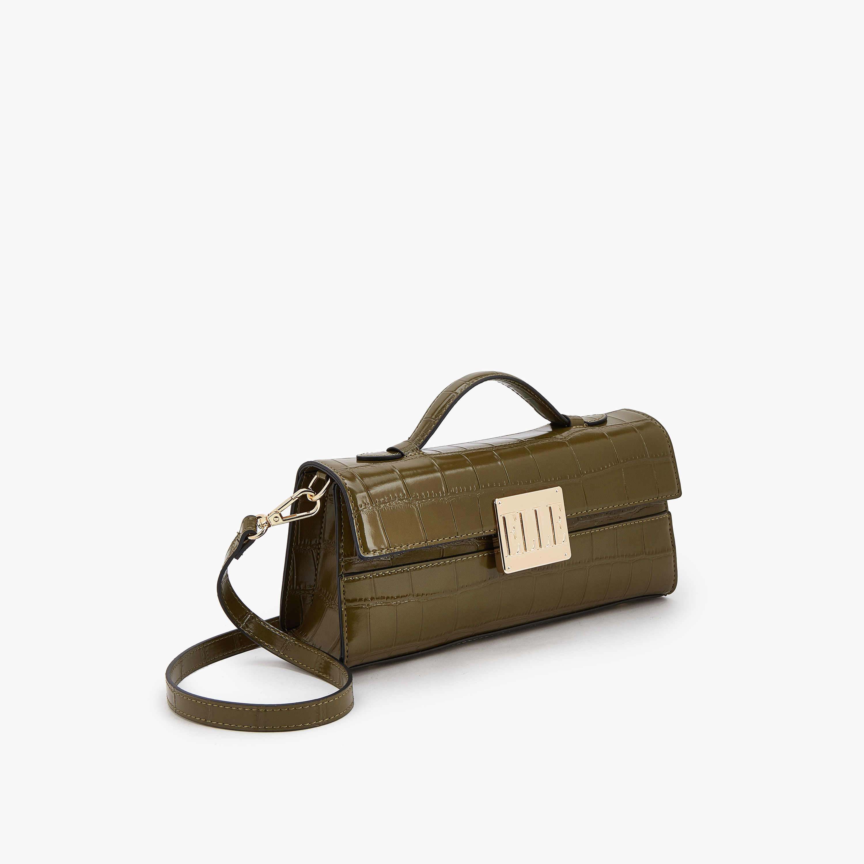 شنطة كروس بودي بارزة الملمس بحزام قابل للفصل من إيل-women-bagsandwallets-handbags-image-2