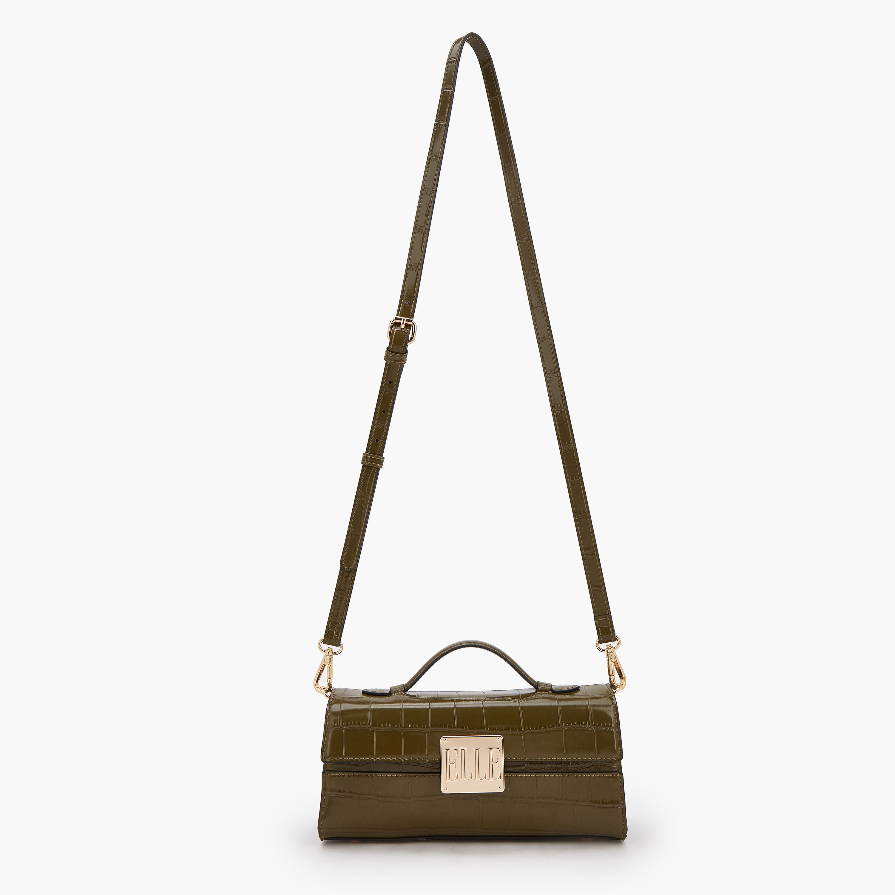 شنطة كروس بودي بارزة الملمس بحزام قابل للفصل من إيل-women-bagsandwallets-handbags-image-6
