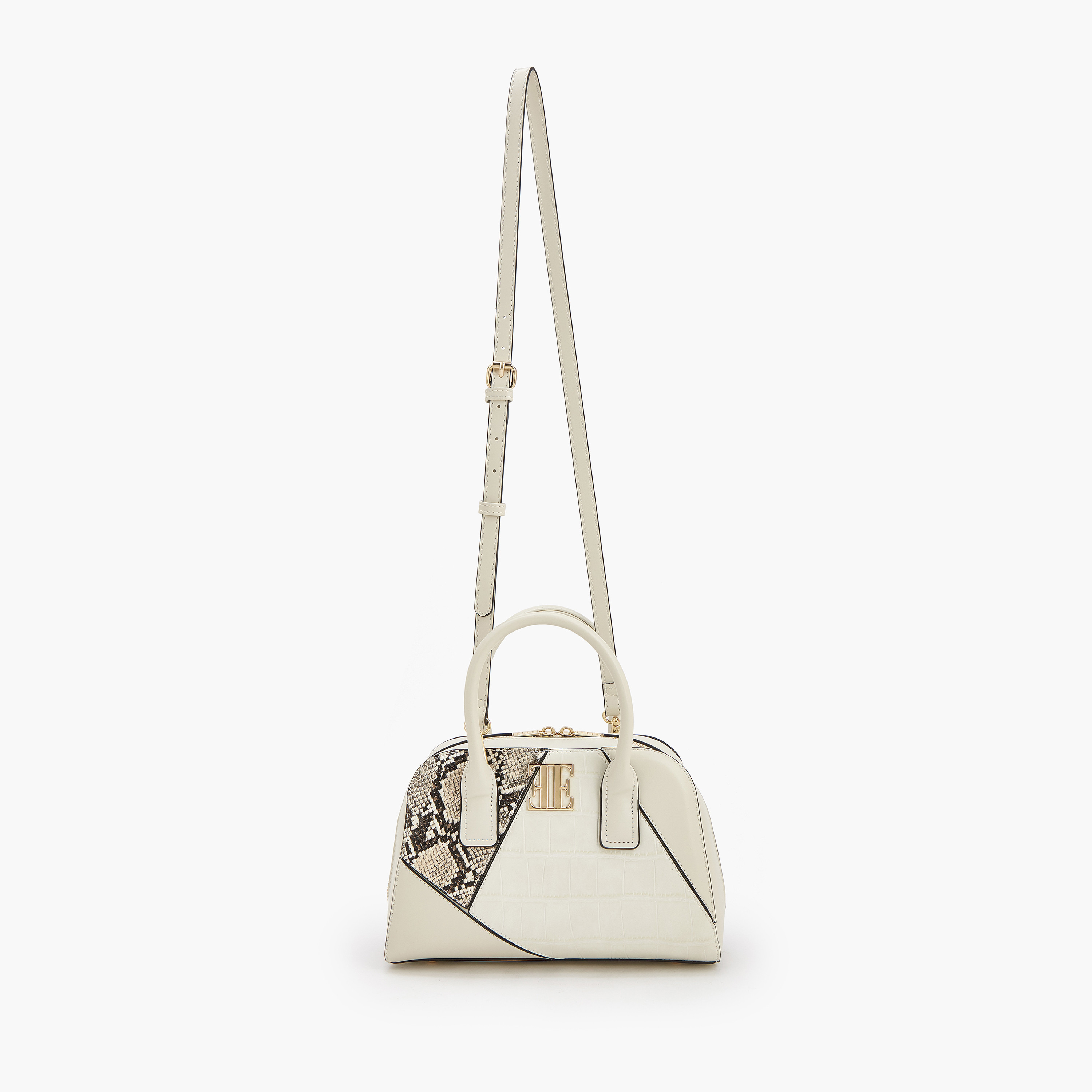 شنطة كتف بارزة الملمس بحزام قابل للفصل من إيل-women-bagsandwallets-handbags-image-3