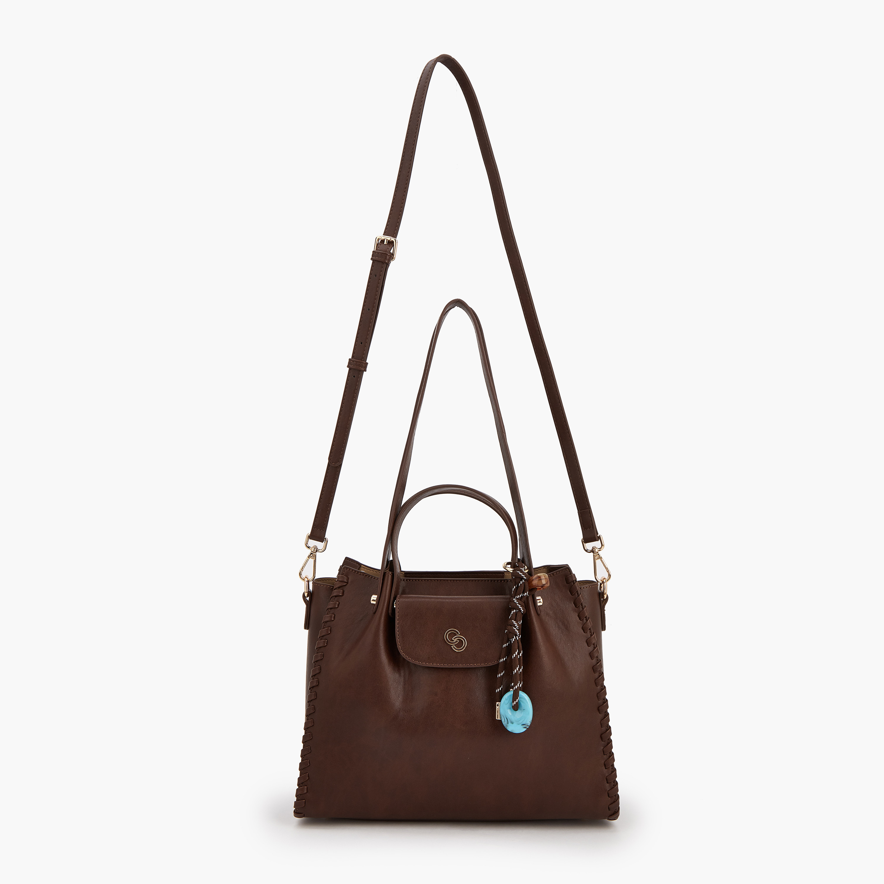 شنطة توتي سادة بحزام قابل للفصل من سيليست-women-bagsandwallets-handbags-image-3