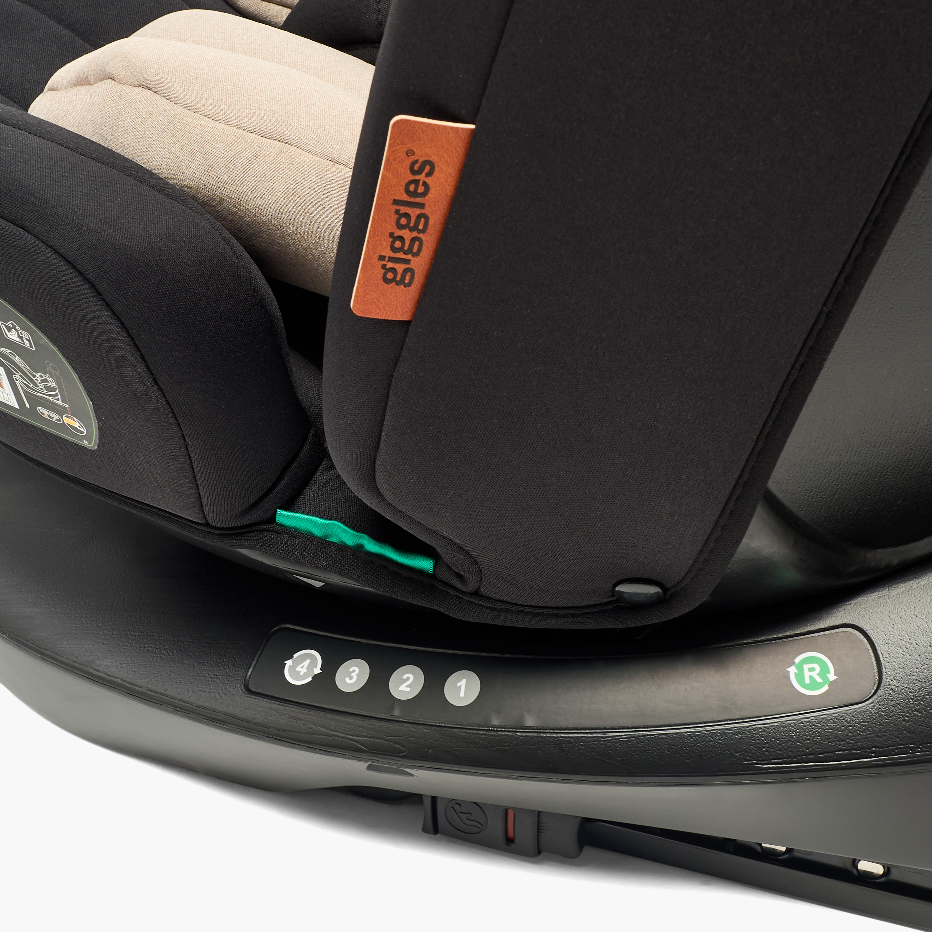 Giggles Navi Car Seat with 5-Point Safety Harness, Side Impact Protection and ISOFIX-baby-gear-carseats-image-21