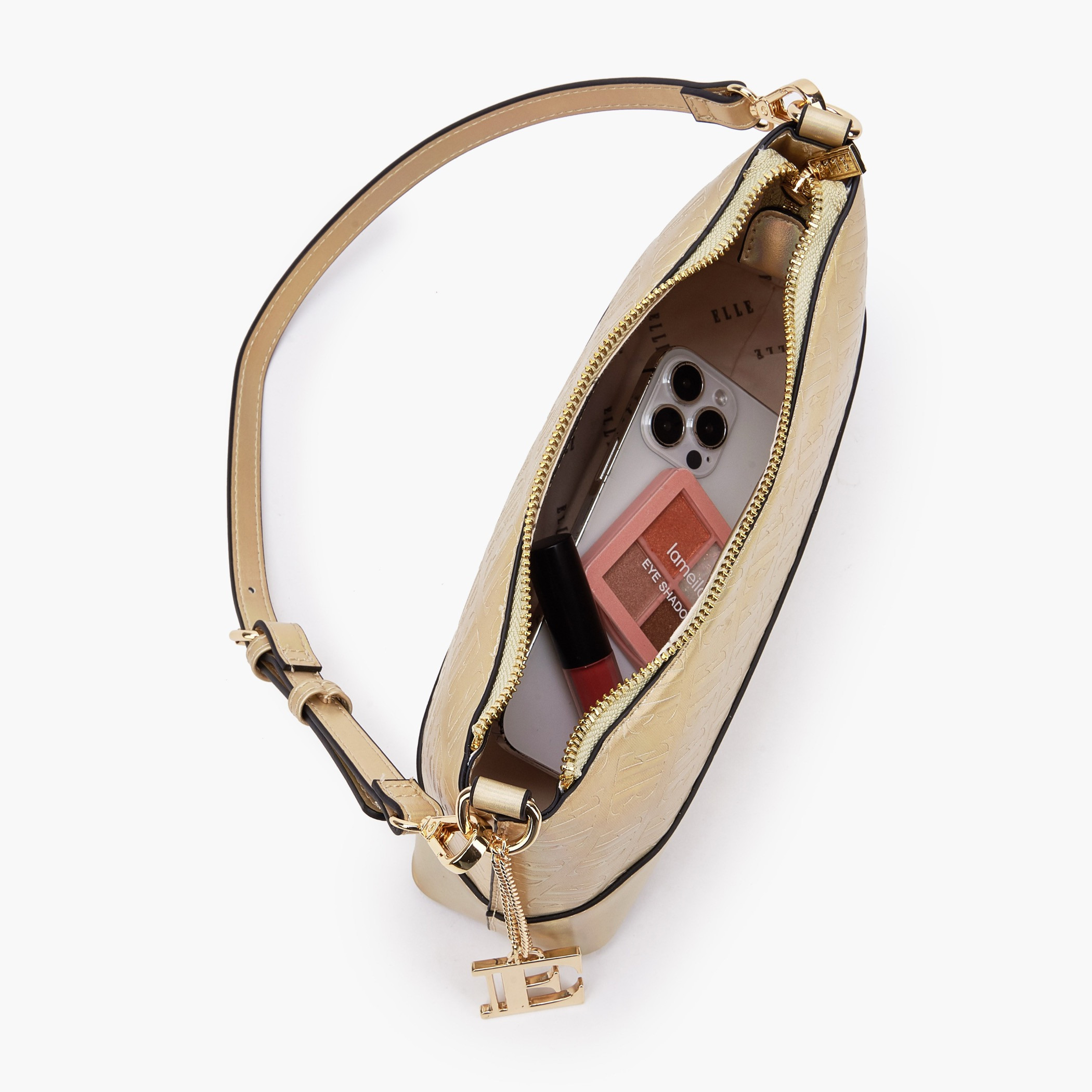 Elle Monogram Embossed Crossbody Bag with Detachable Strap-women-bagsandwallets-handbags-image-8