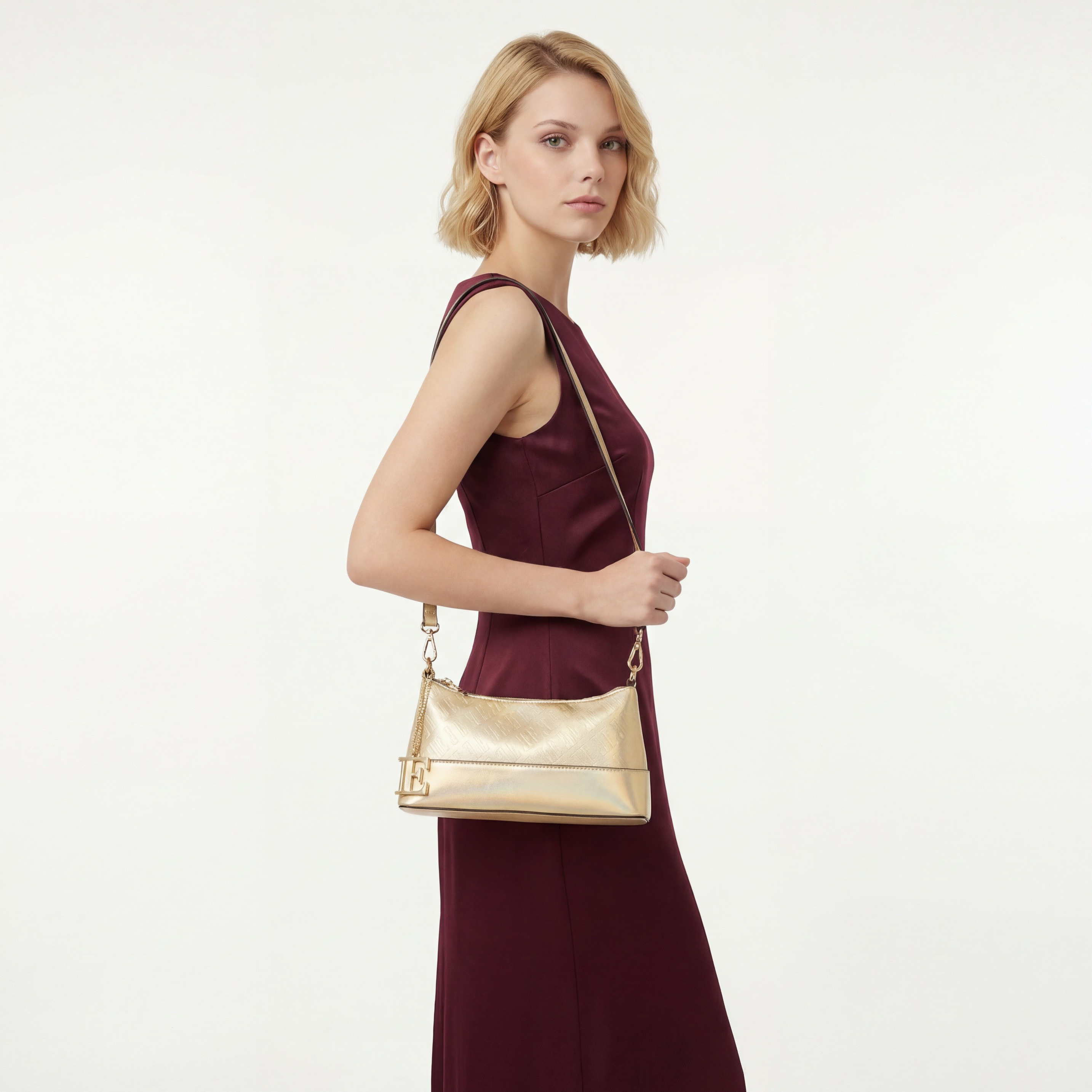 Elle Monogram Embossed Crossbody Bag with Detachable Strap-women-bagsandwallets-handbags-image-2