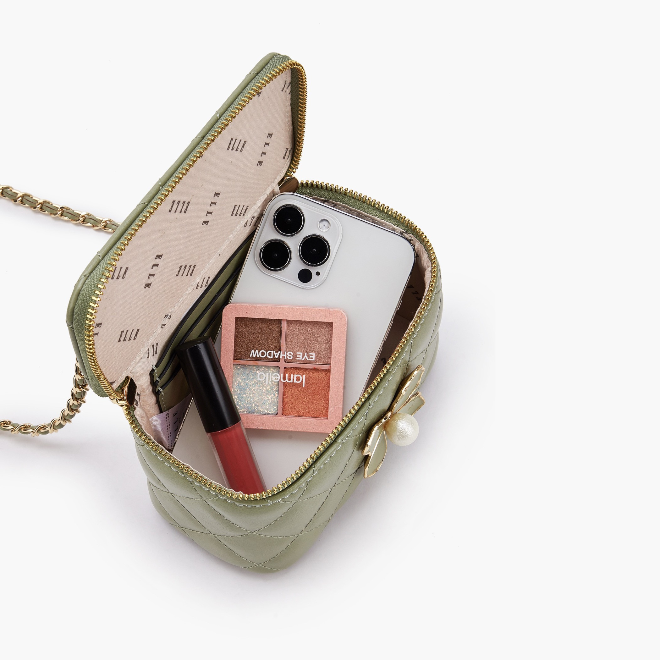 شنطة كروس بودي مبطنة بتزيينات زهرية من إيل-women-bagsandwallets-handbags-image-8