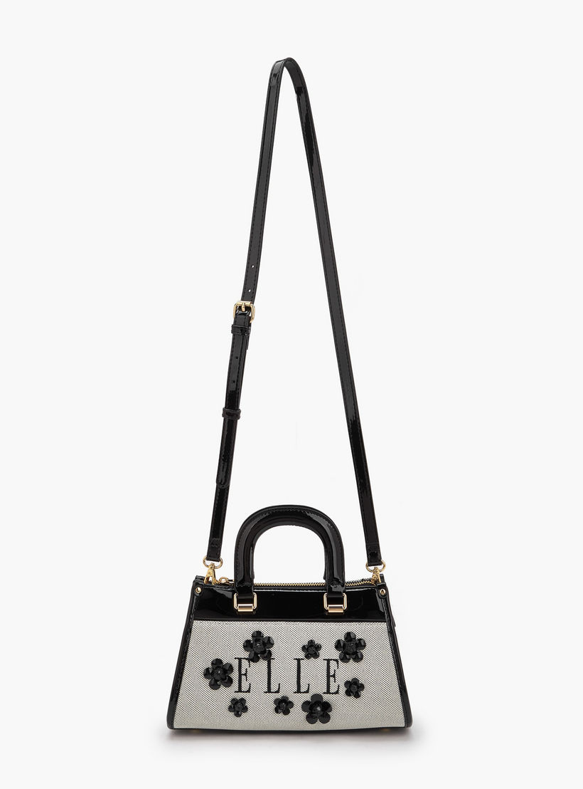 Elle Floral Embellished Tote Bag with Detachable Strap-women-bagsandwallets-handbags-image-3