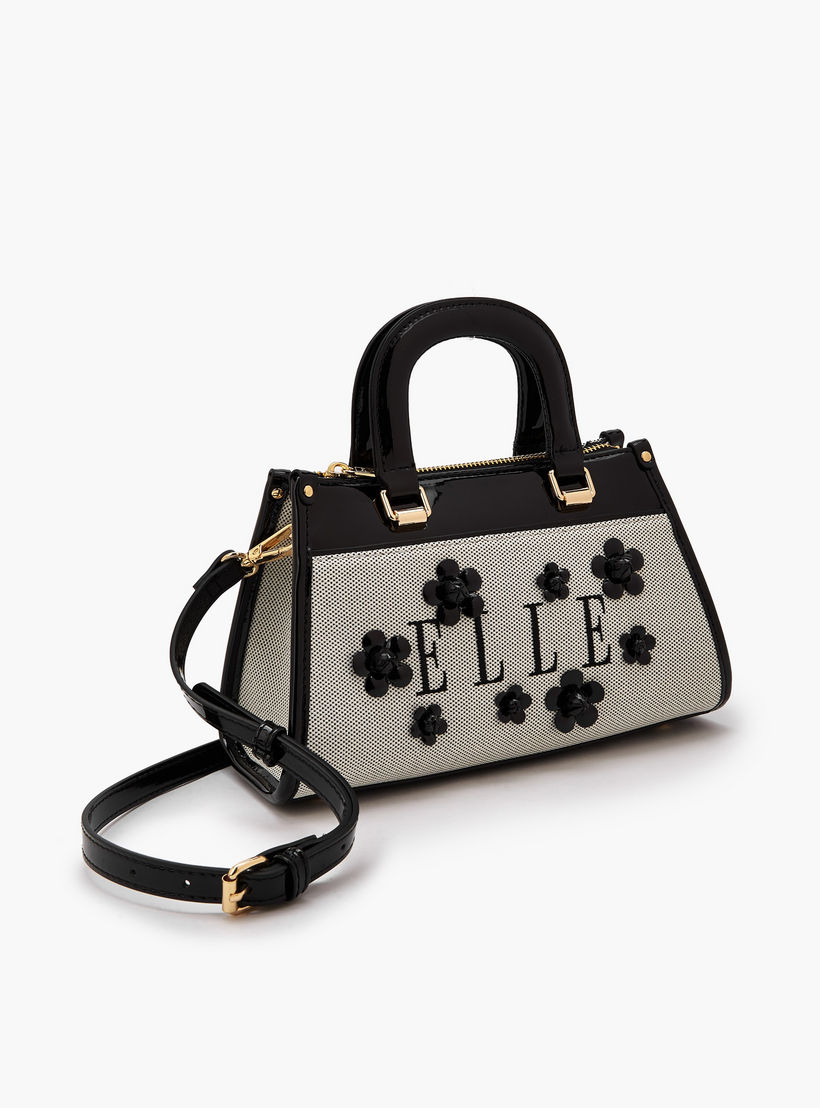 Elle Floral Embellished Tote Bag with Detachable Strap-women-bagsandwallets-handbags-image-4